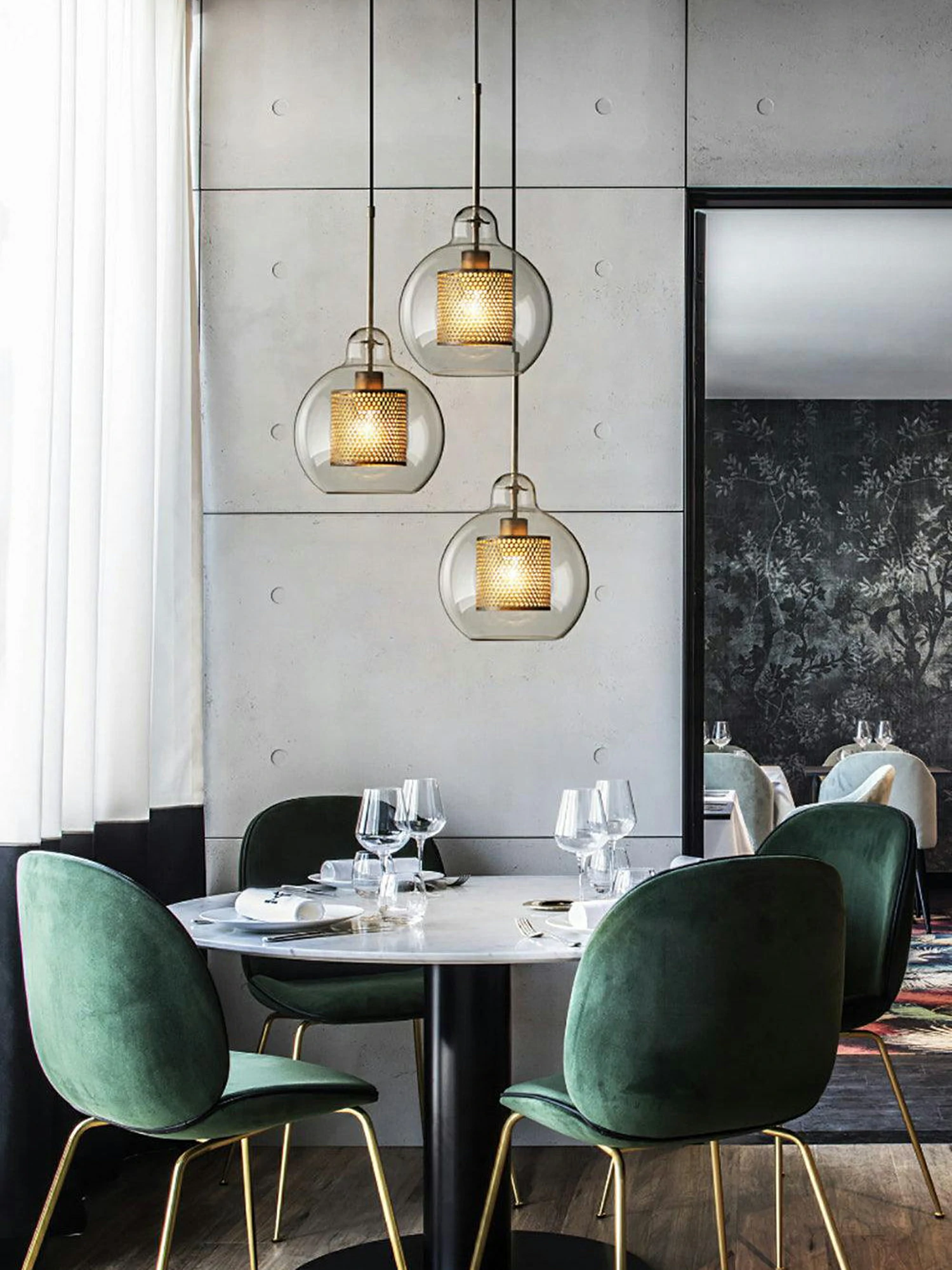 Chiswick Glass Pendant Light - Image 11