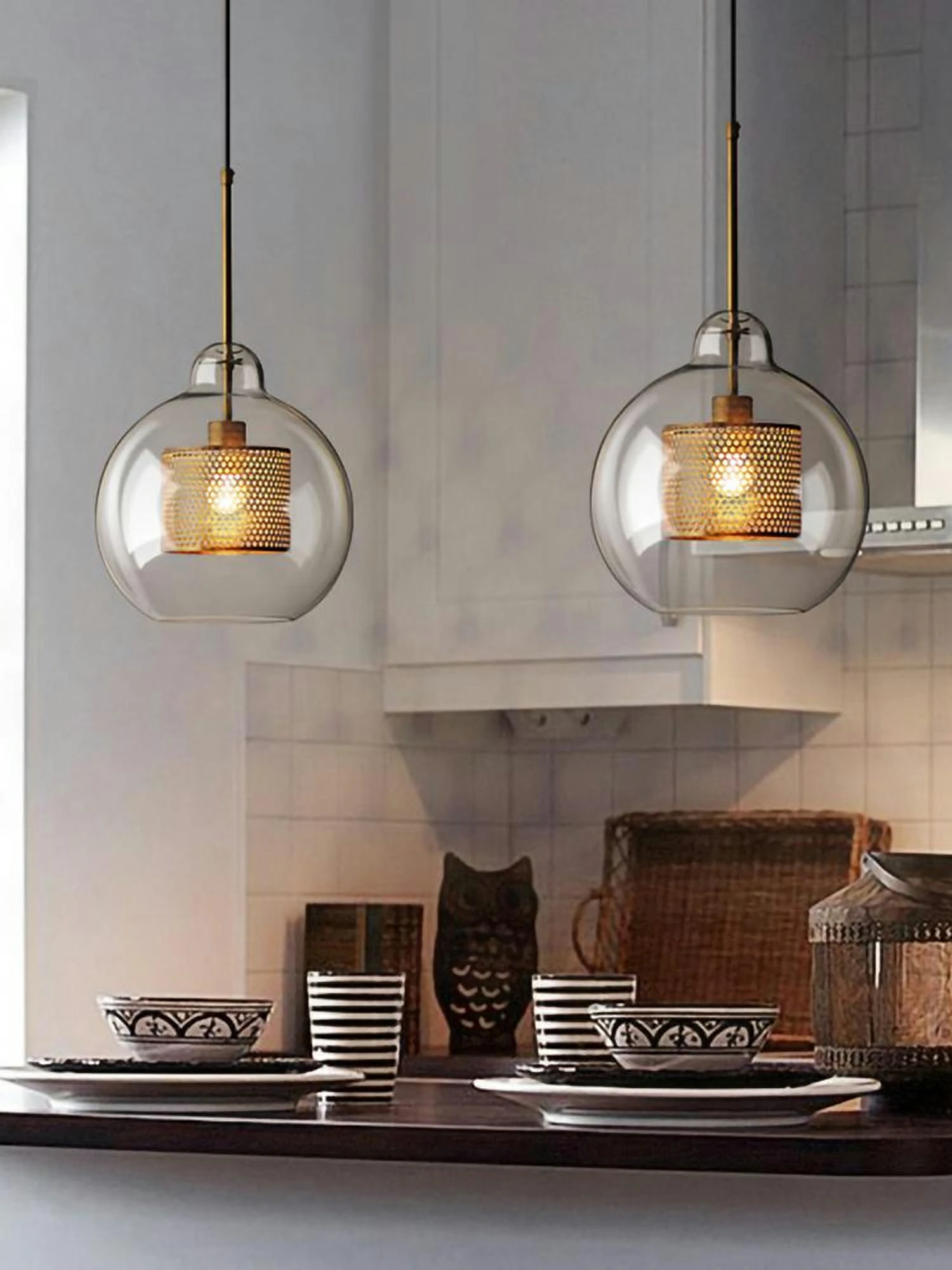 Chiswick Glass Pendant Light - Image 15