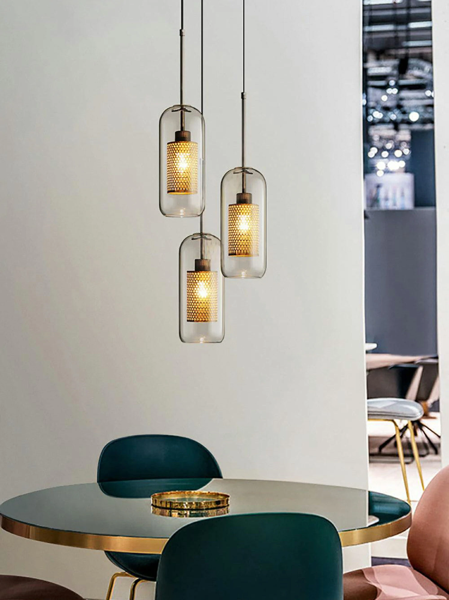 Chiswick Glass Pendant Light - Image 16