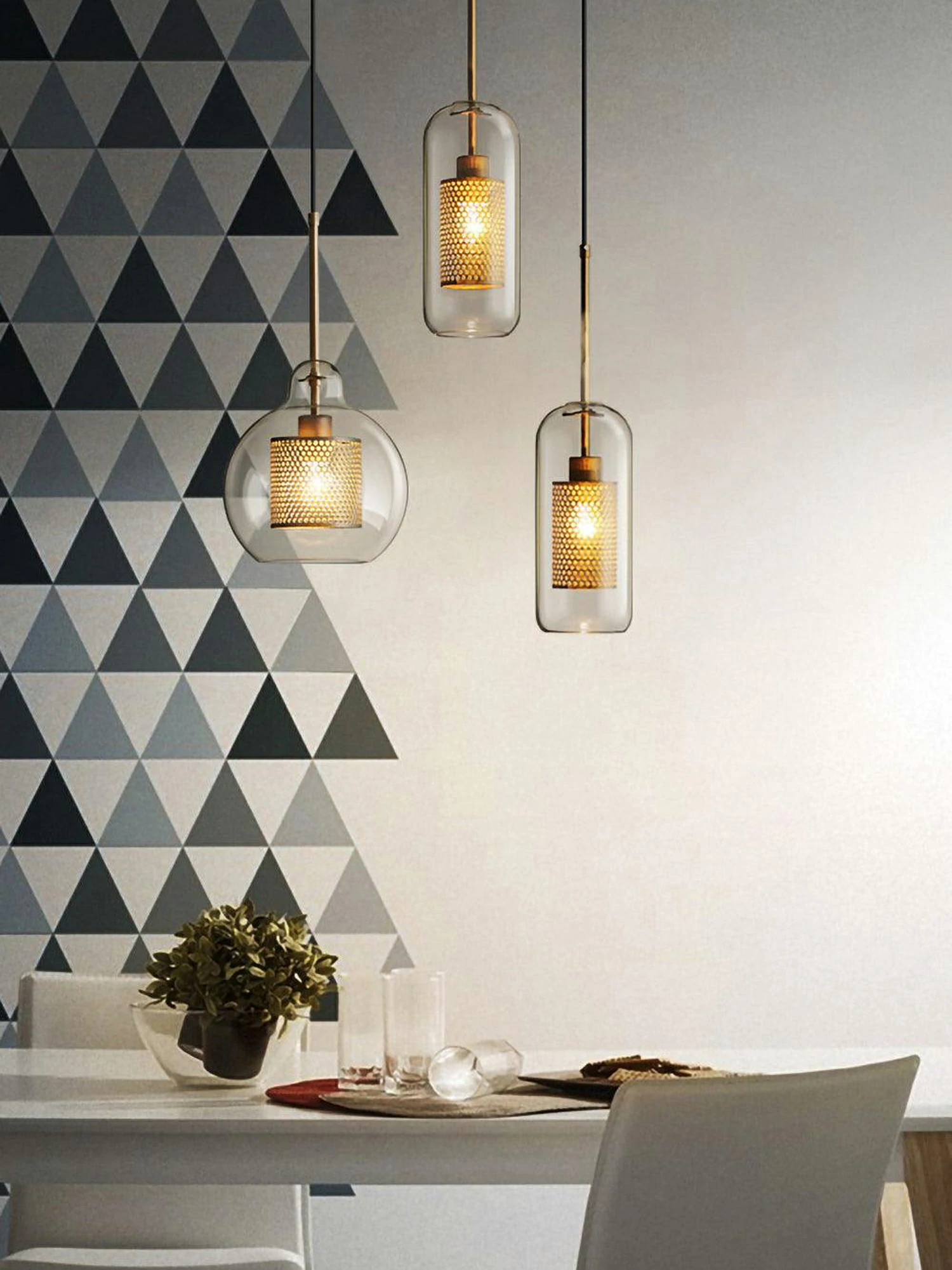 Chiswick Glass Pendant Light - Image 10