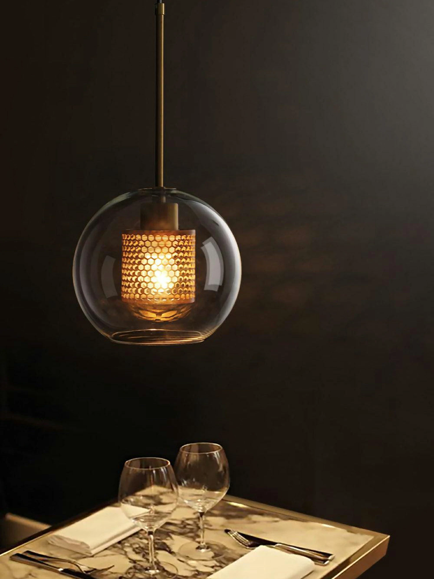 Chiswick Glass Pendant Light - Image 21