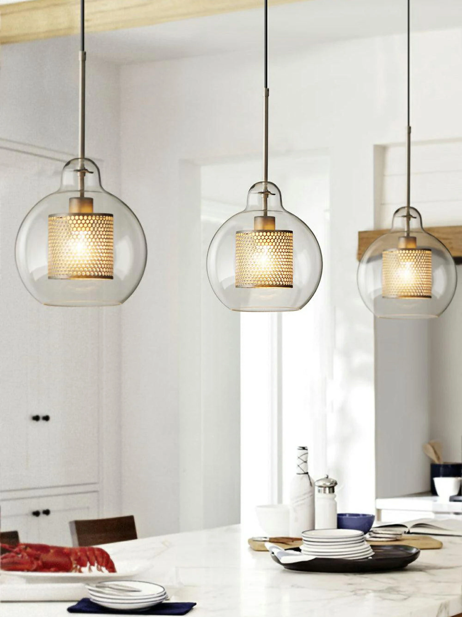 Chiswick Glass Pendant Light - Image 7