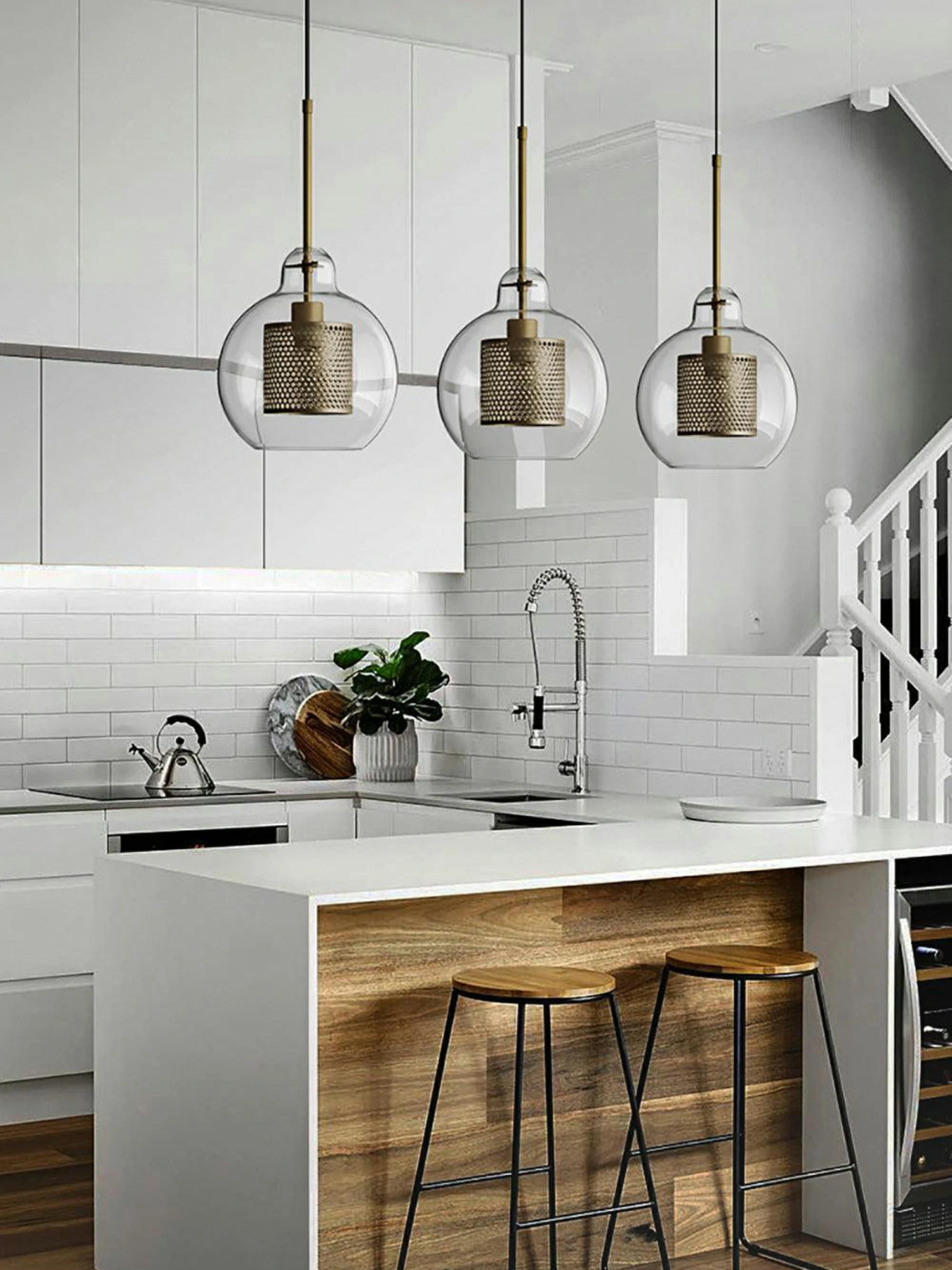 Chiswick Glass Pendant Light - Image 9