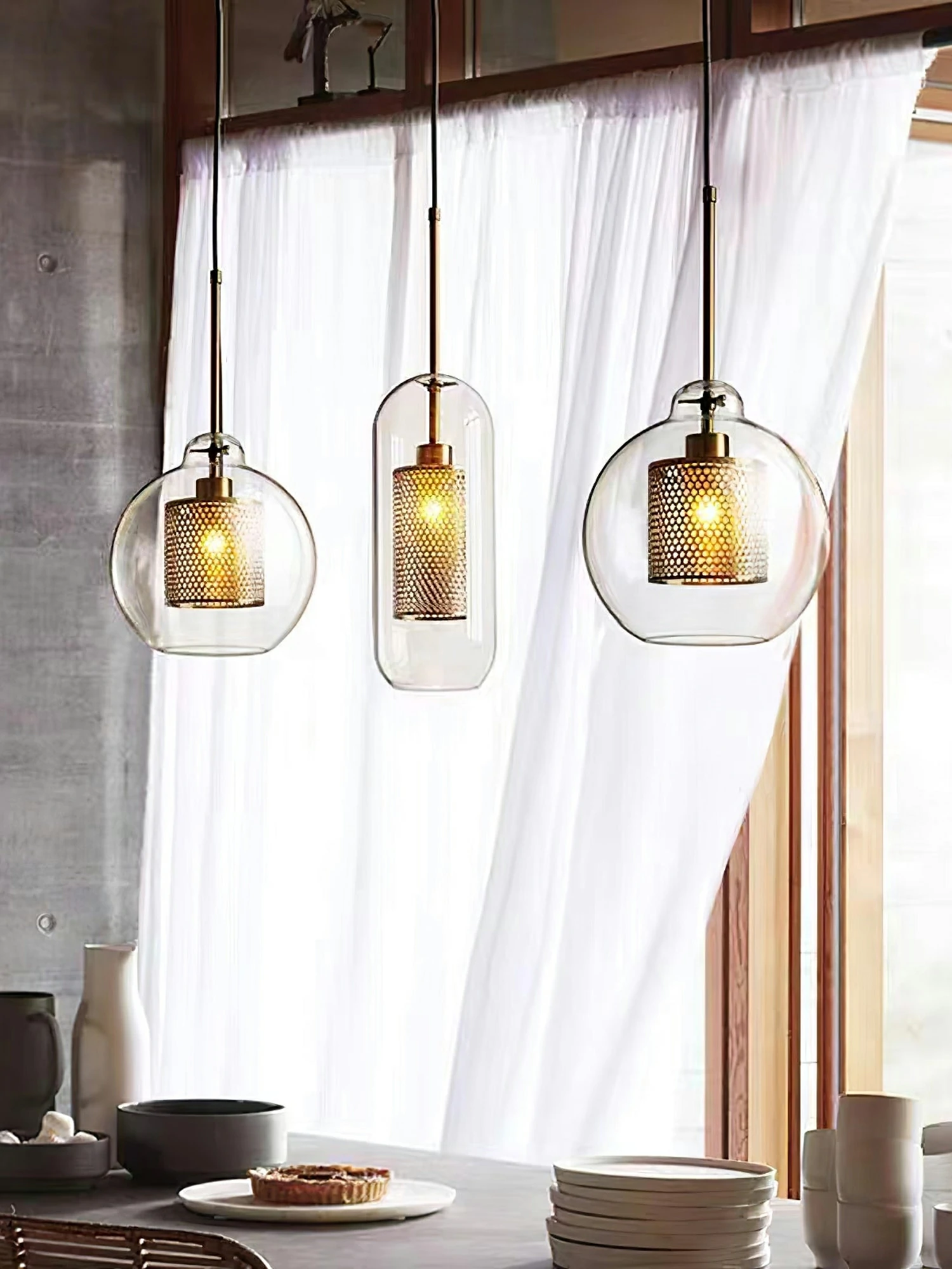 Chiswick Glass Pendant Light - Image 3