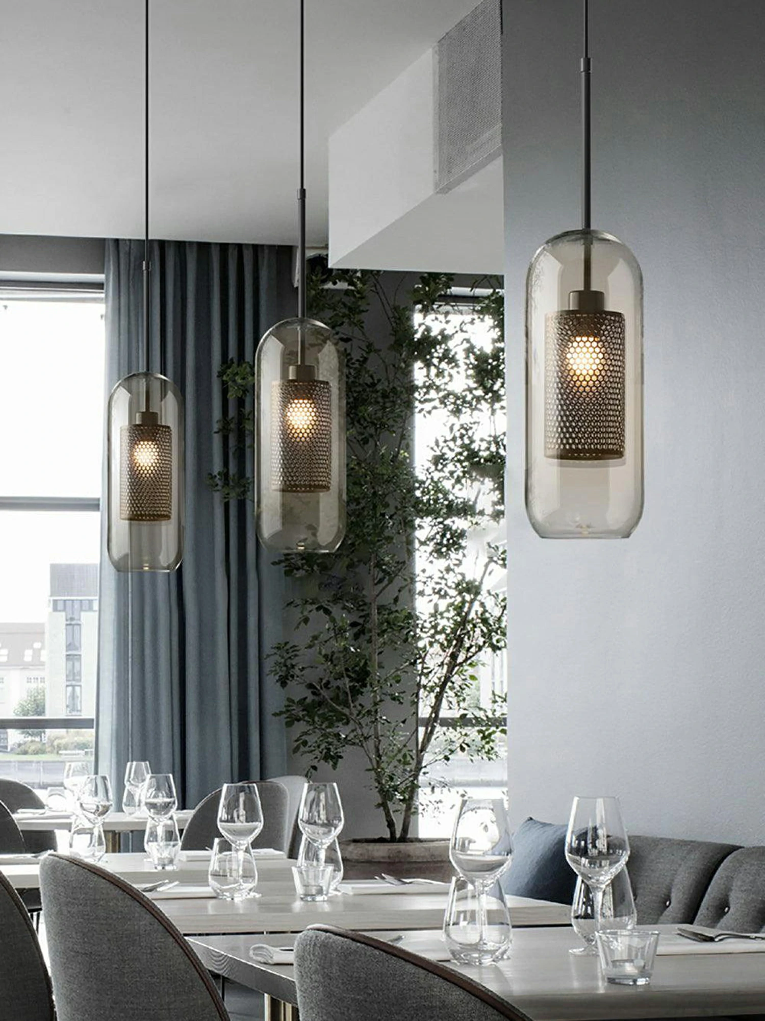 Chiswick Glass Pendant Light - Image 5