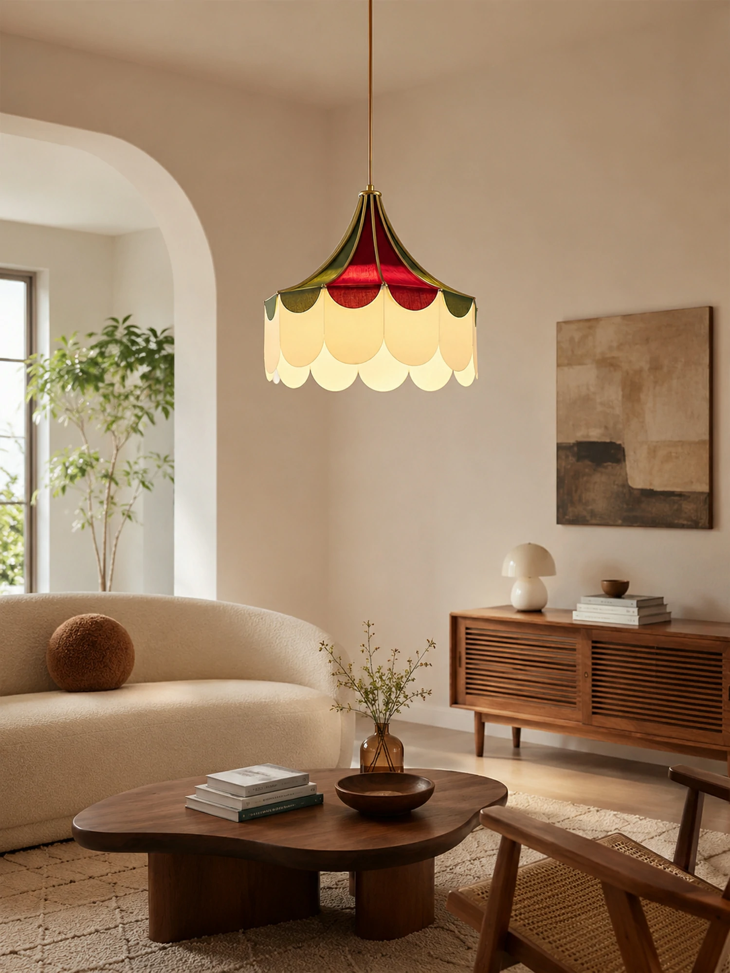 Circus Fabric Pendant Lamp - Image 6