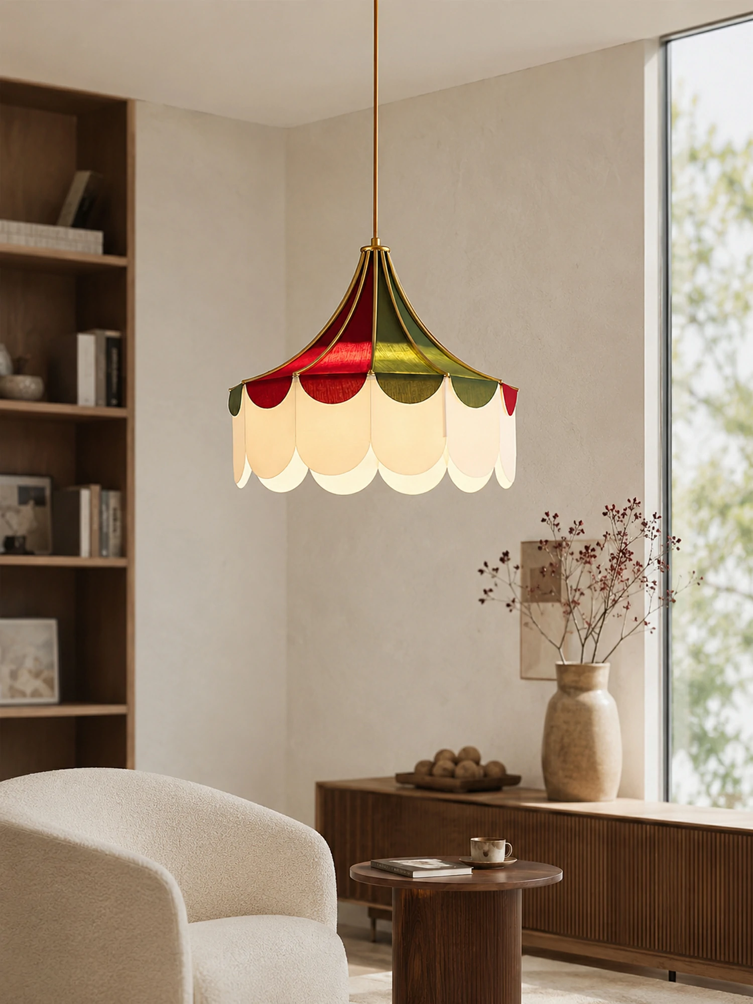 Circus Fabric Pendant Lamp - Image 2