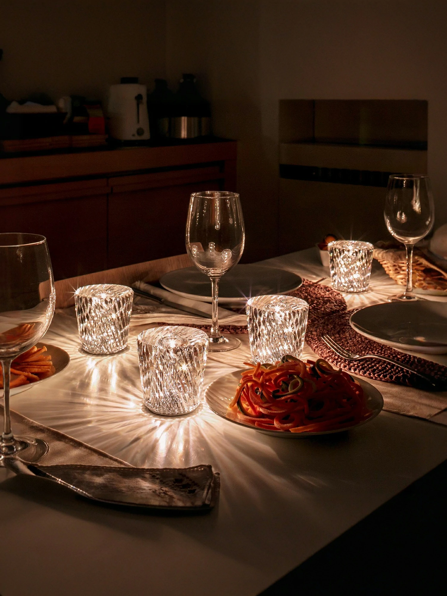 Crystal Diamond Table Lamp (built-in battery) - Image 8