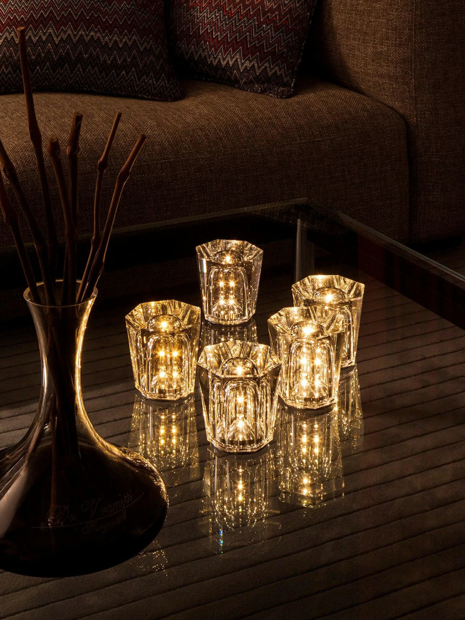 Crystal Diamond Table Lamp (built-in battery) - Image 9
