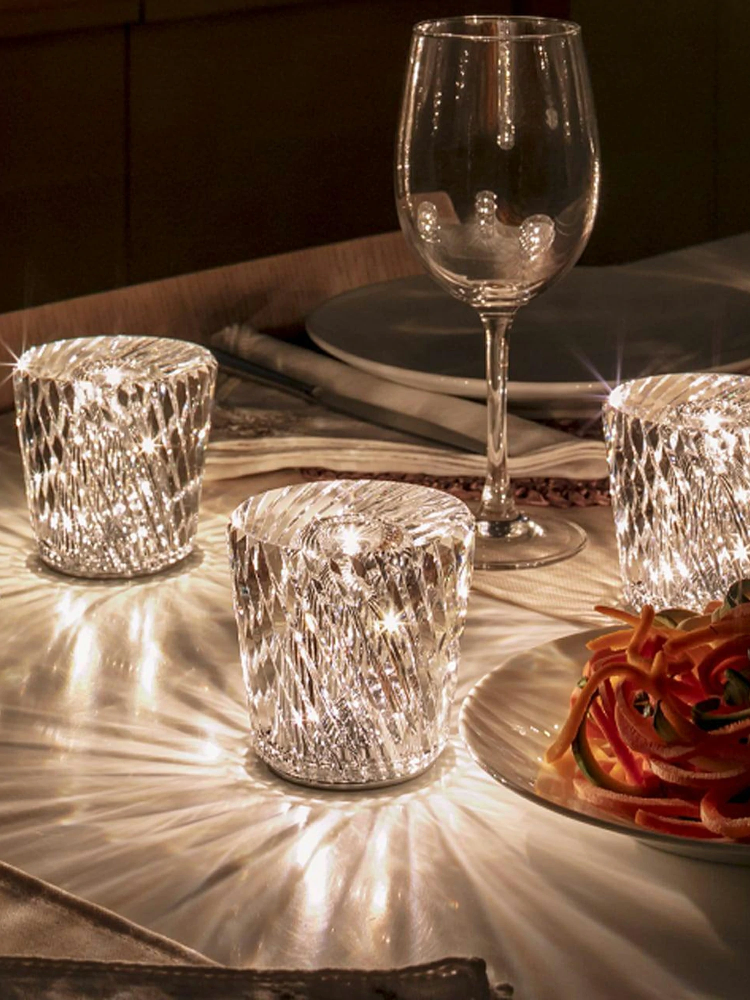 Crystal Diamond Table Lamp (built-in battery) - Image 6