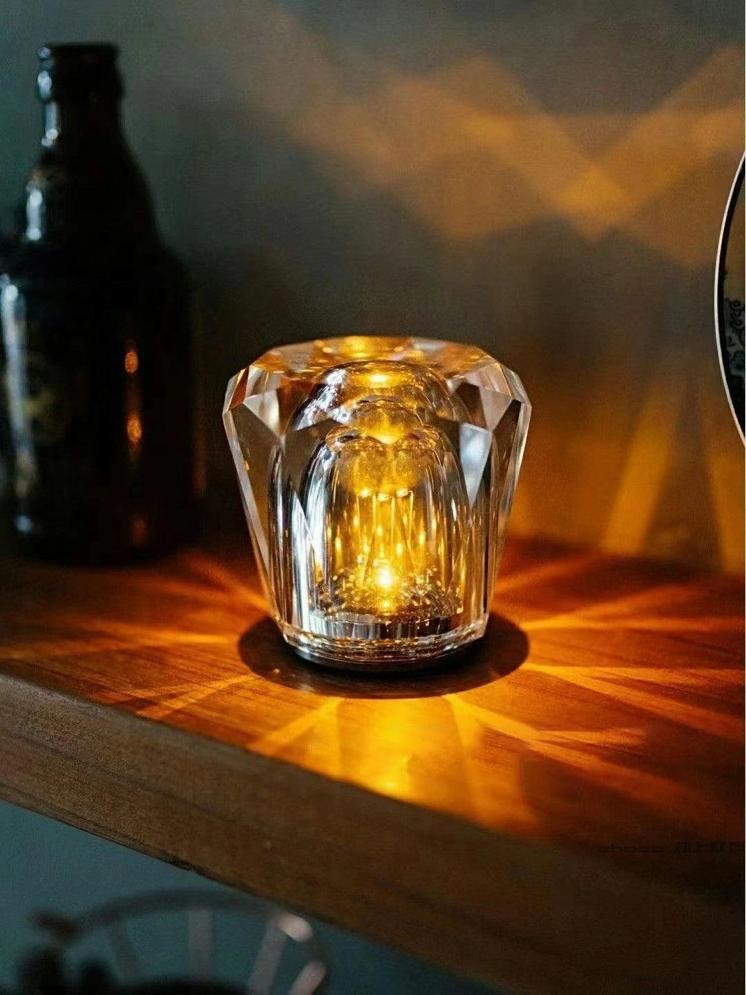 Crystal Diamond Table Lamp (built-in battery) - Image 2