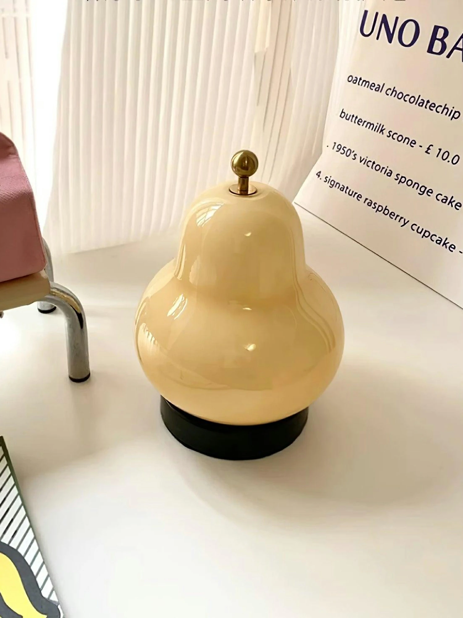 Cute Pear Table Lamp (built-in battery) - Image 8