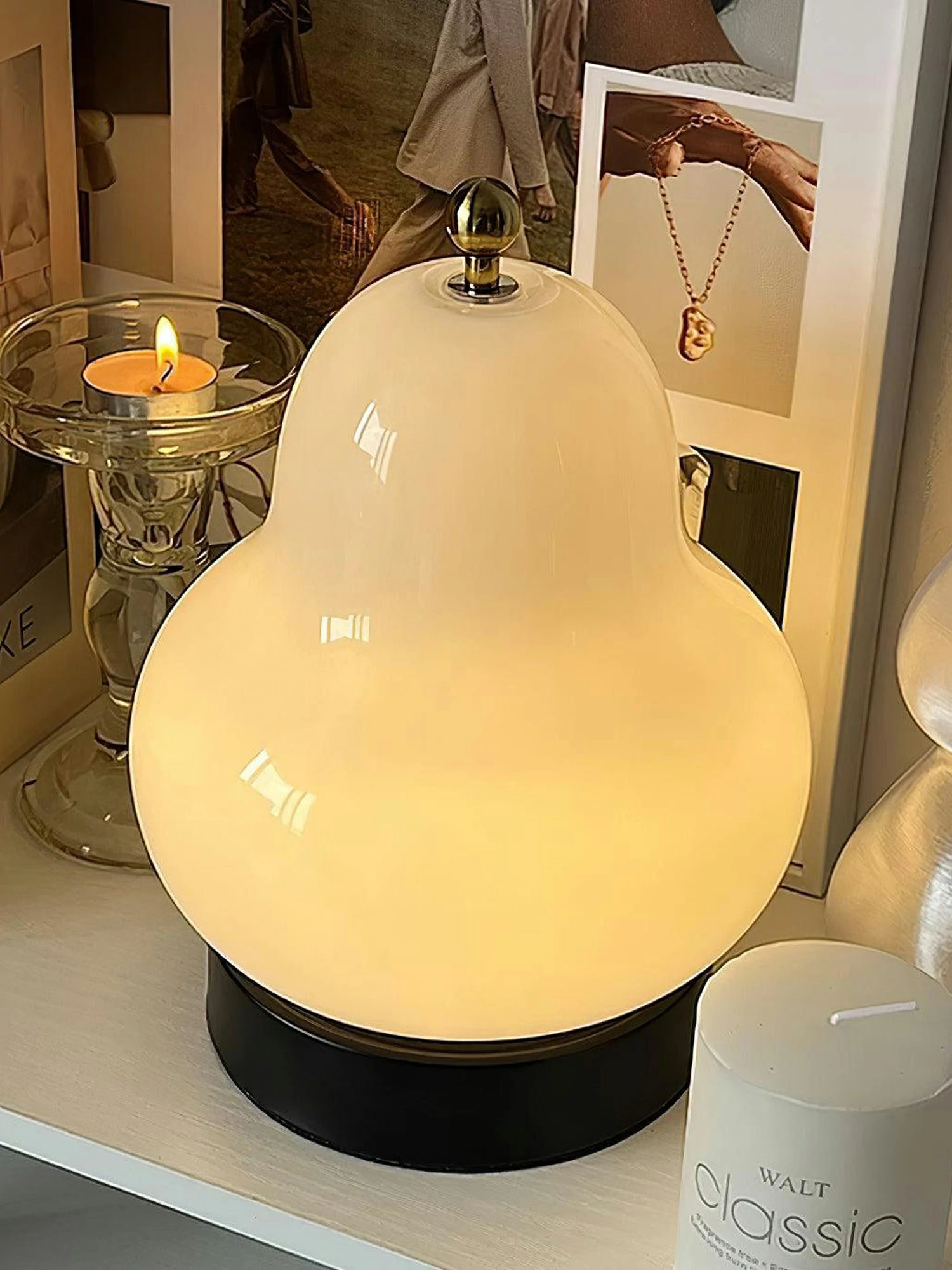 Cute Pear Table Lamp (built-in battery) - Image 11