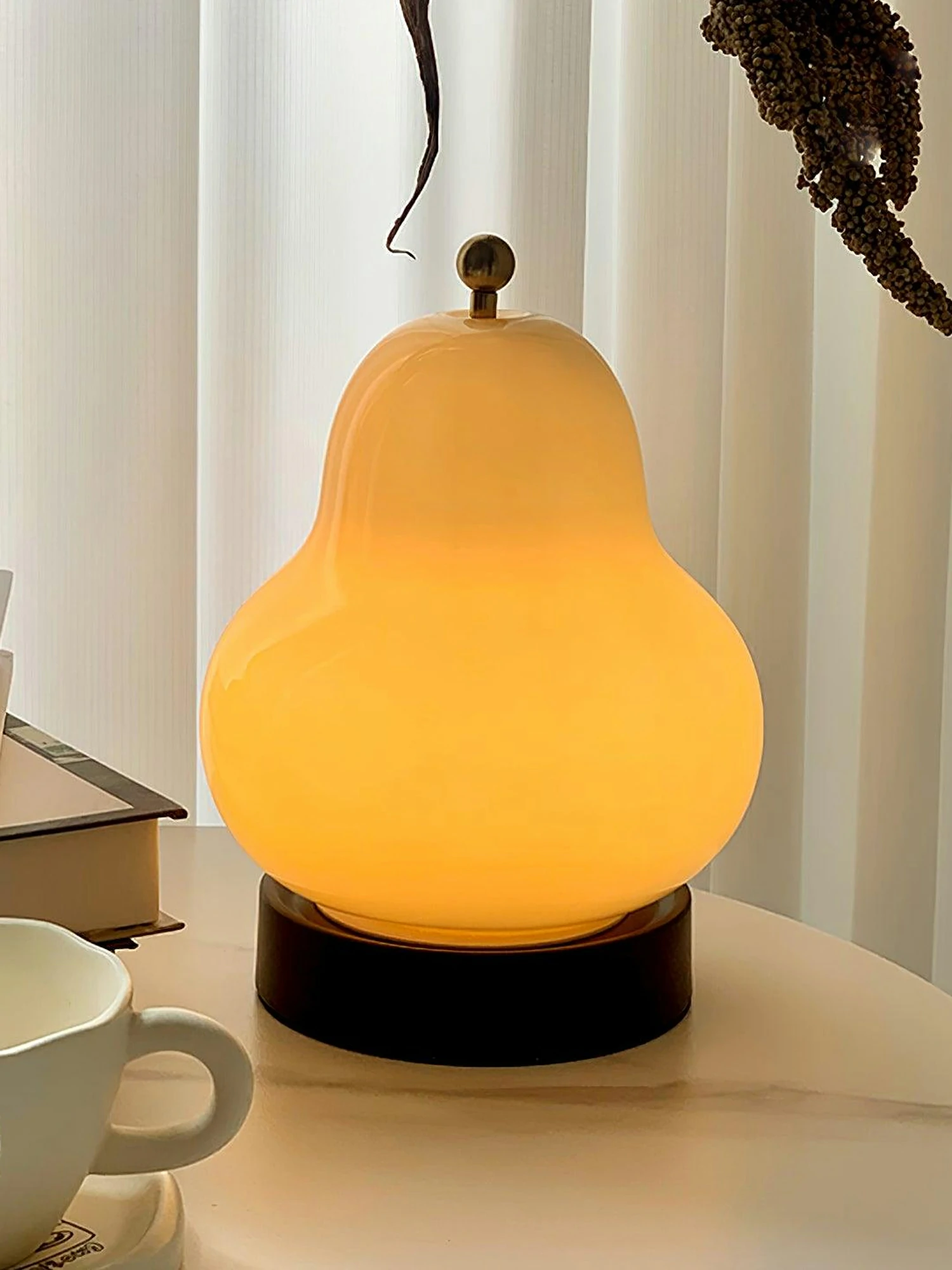 Cute Pear Table Lamp (built-in battery) - Image 15