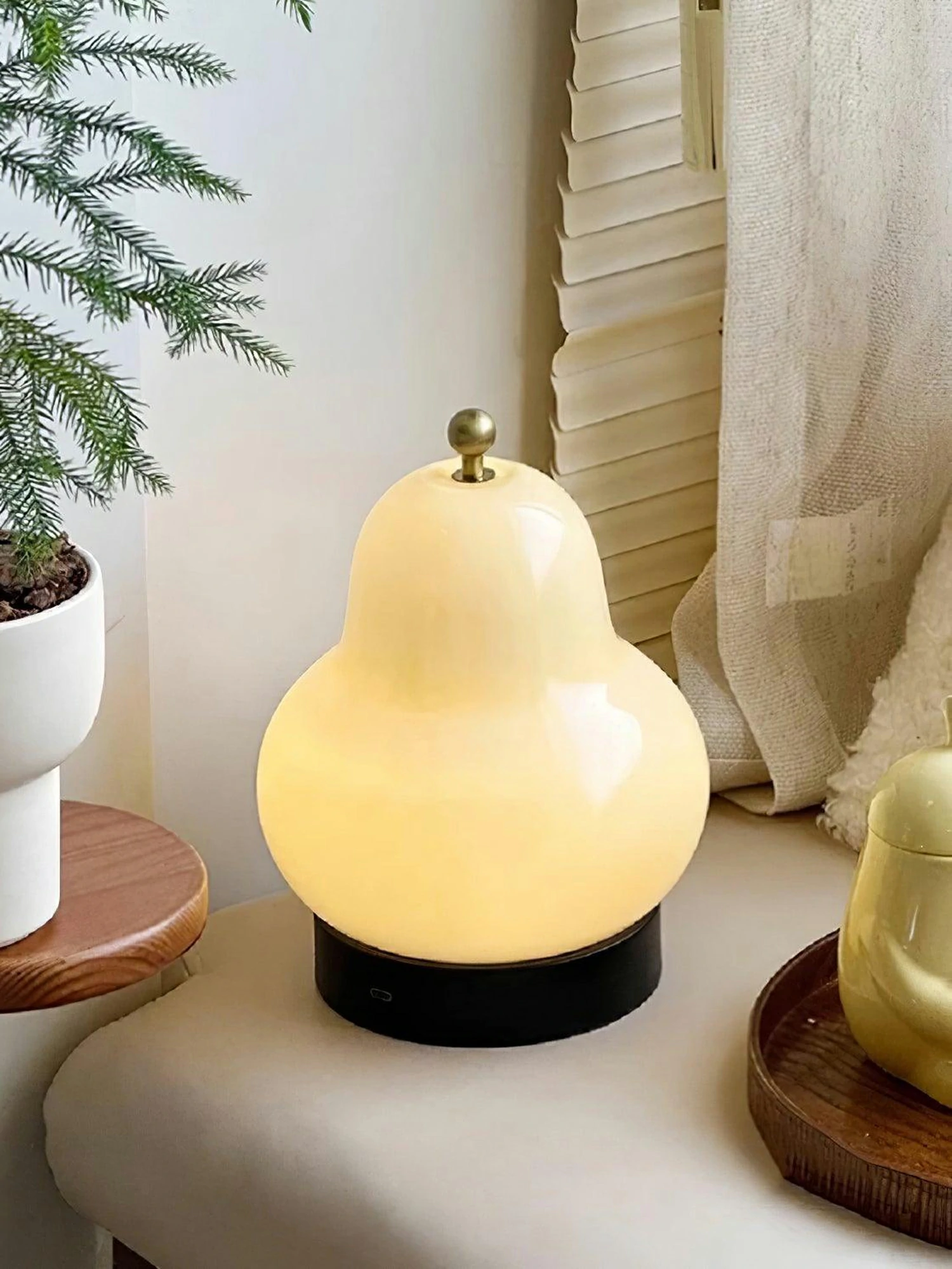 Cute Pear Table Lamp (built-in battery) - Image 18