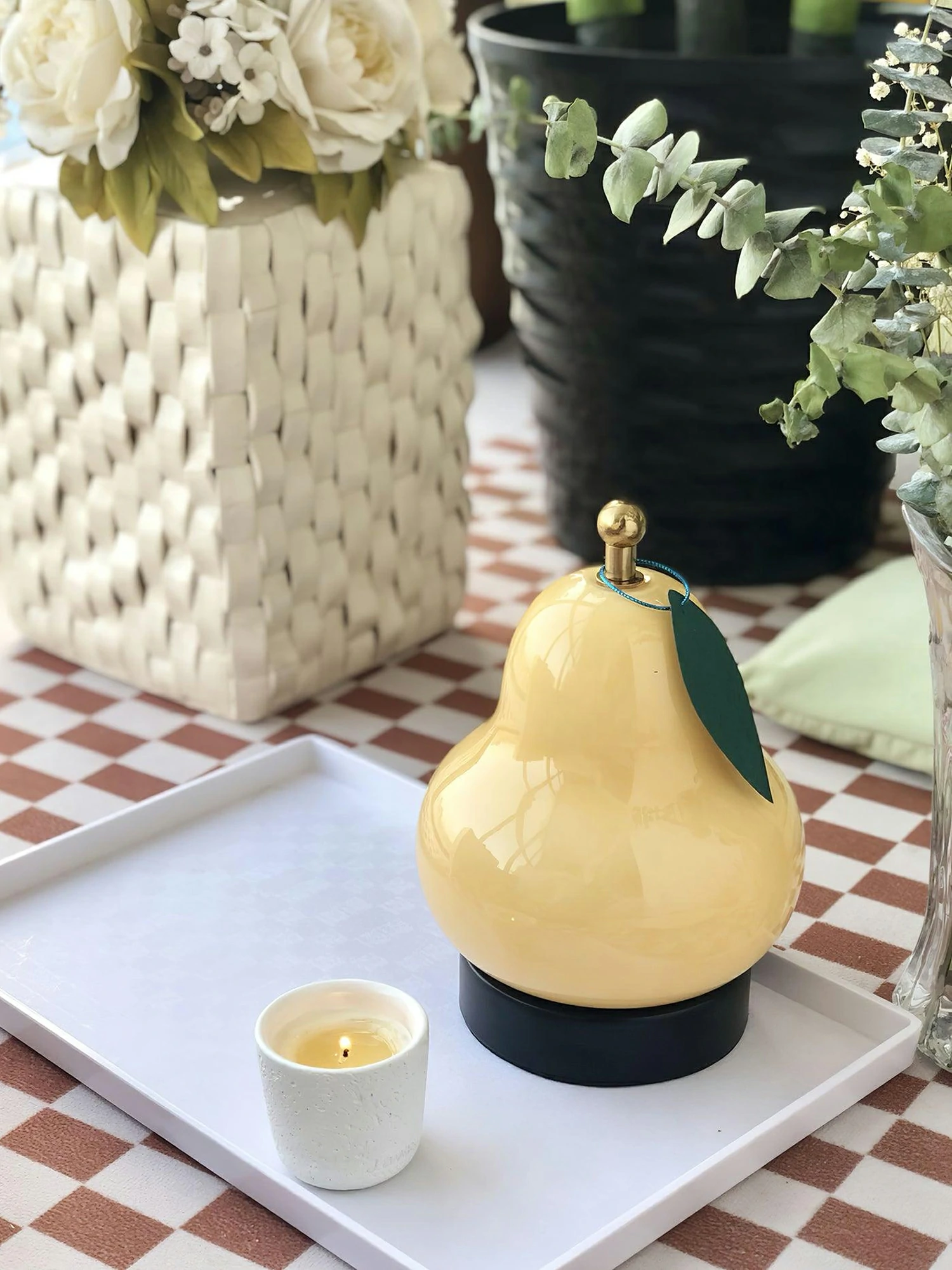 Cute Pear Table Lamp (built-in battery) - Image 6
