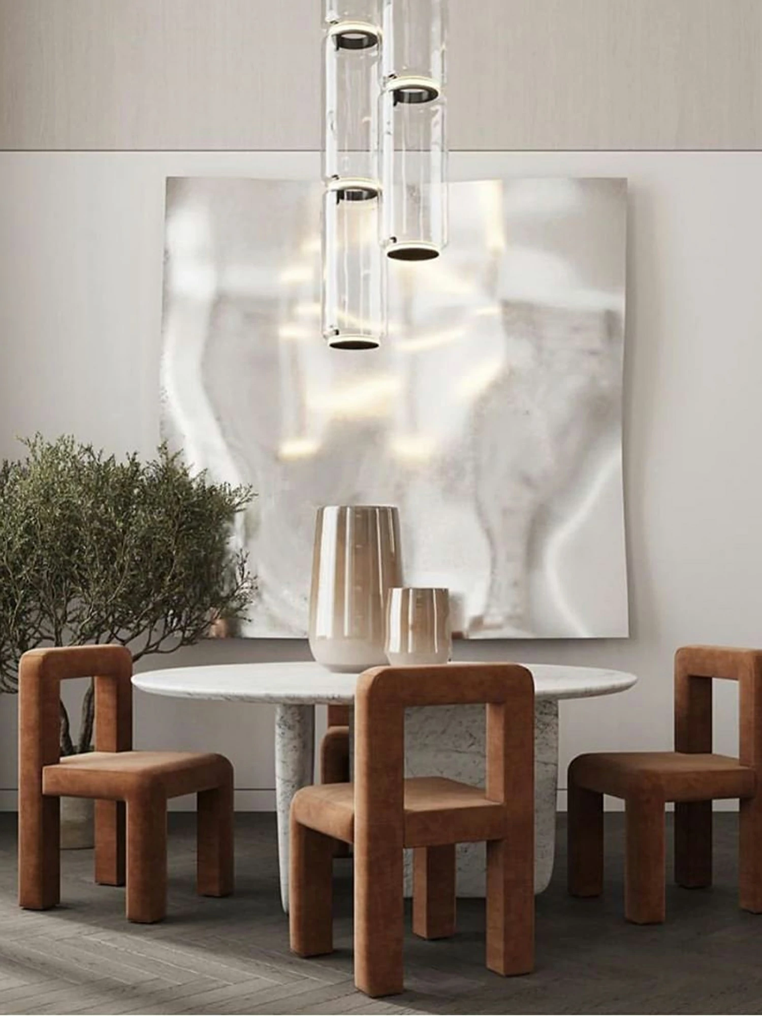 Cylindrical LED Pendant Light - Image 14