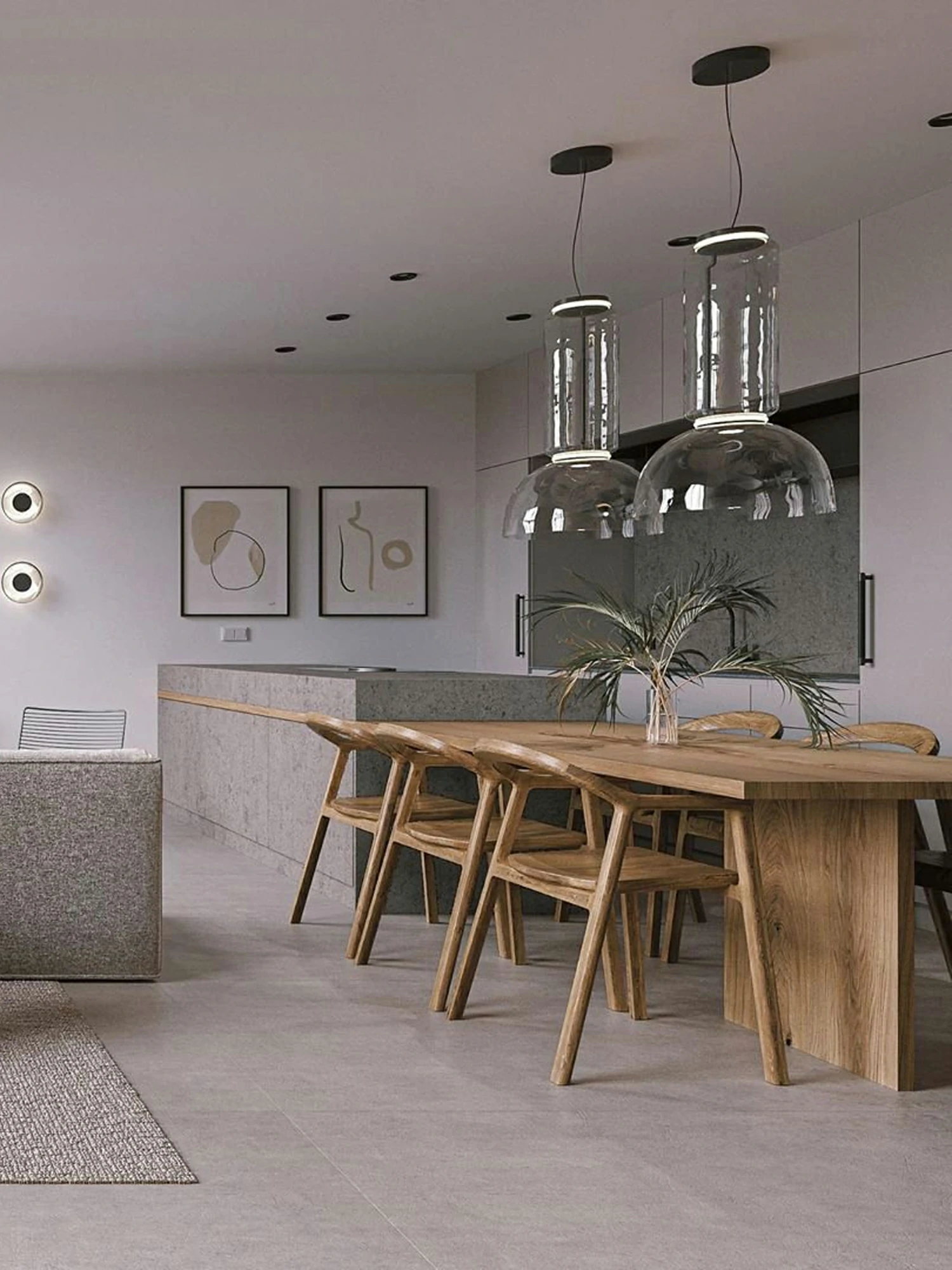 Cylindrical LED Pendant Light - Image 16