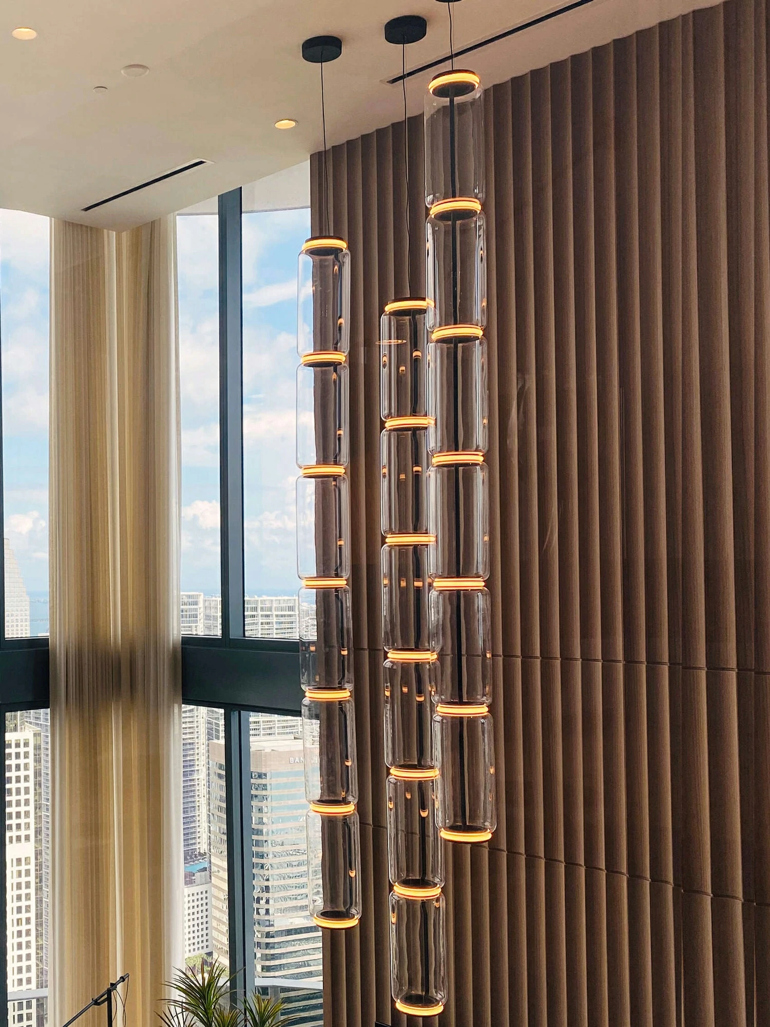 Cylindrical LED Pendant Light - Image 17