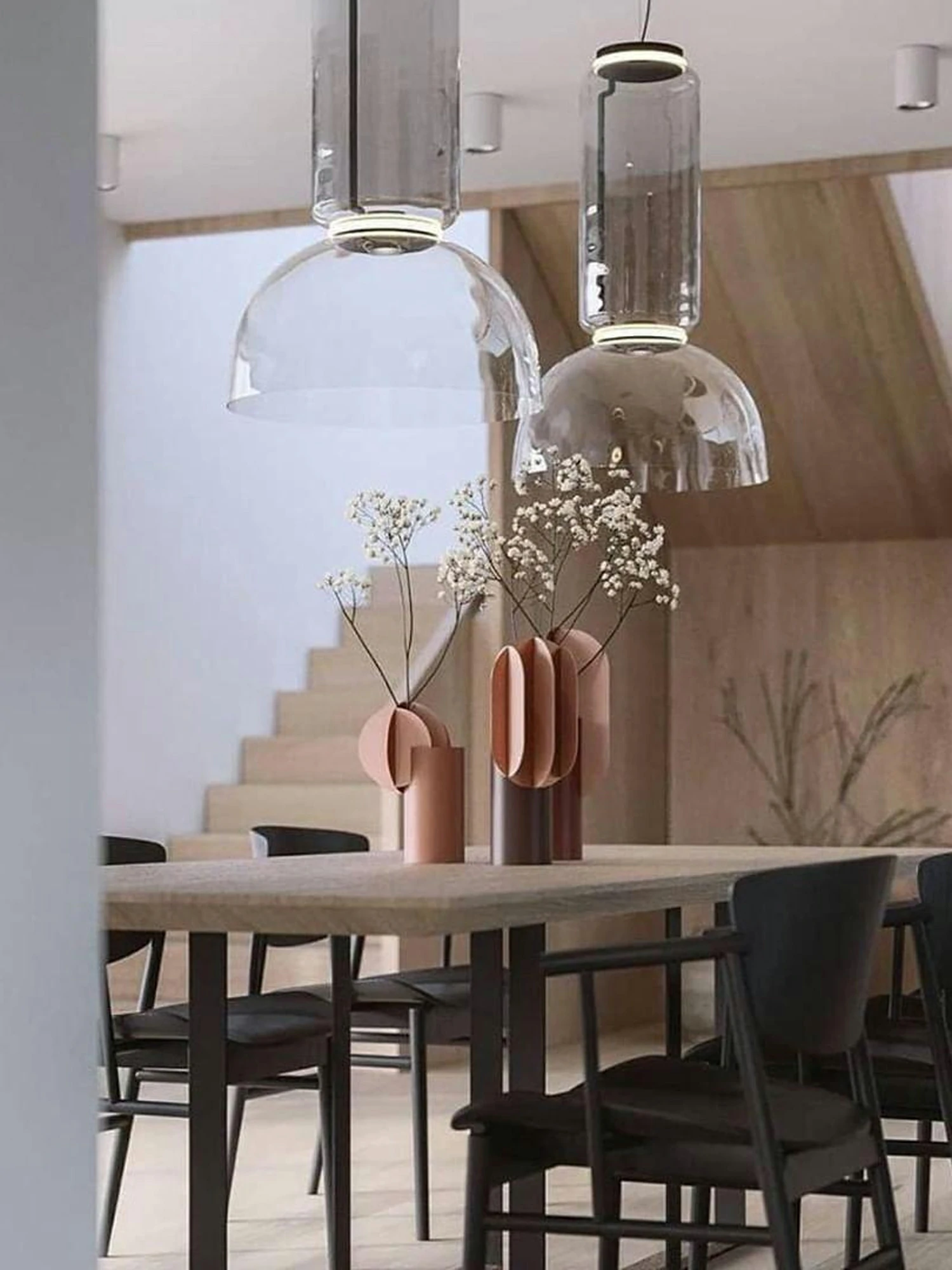 Cylindrical LED Pendant Light - Image 7