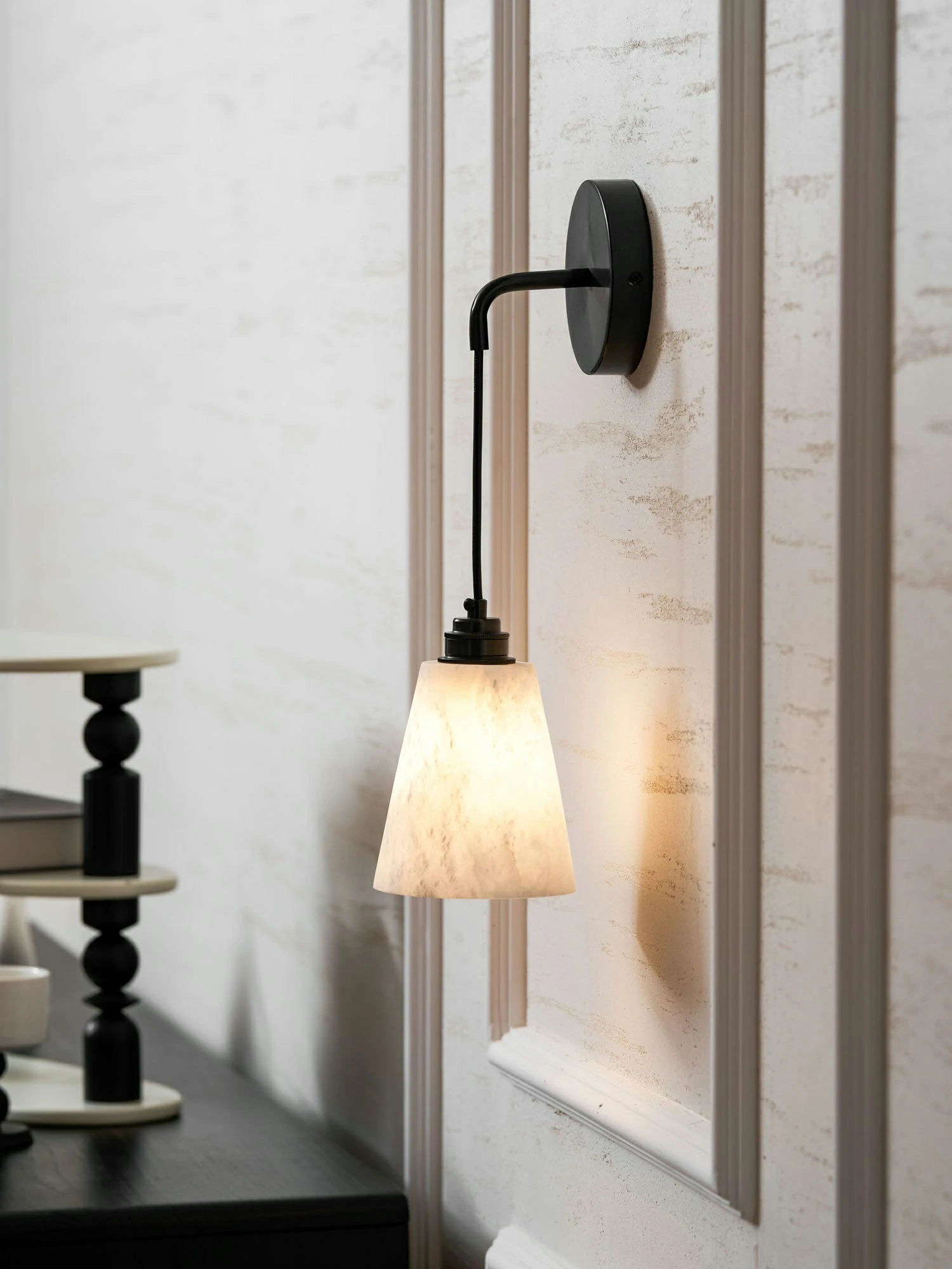 Droplet Alabaster Wall Lamp - Image 2