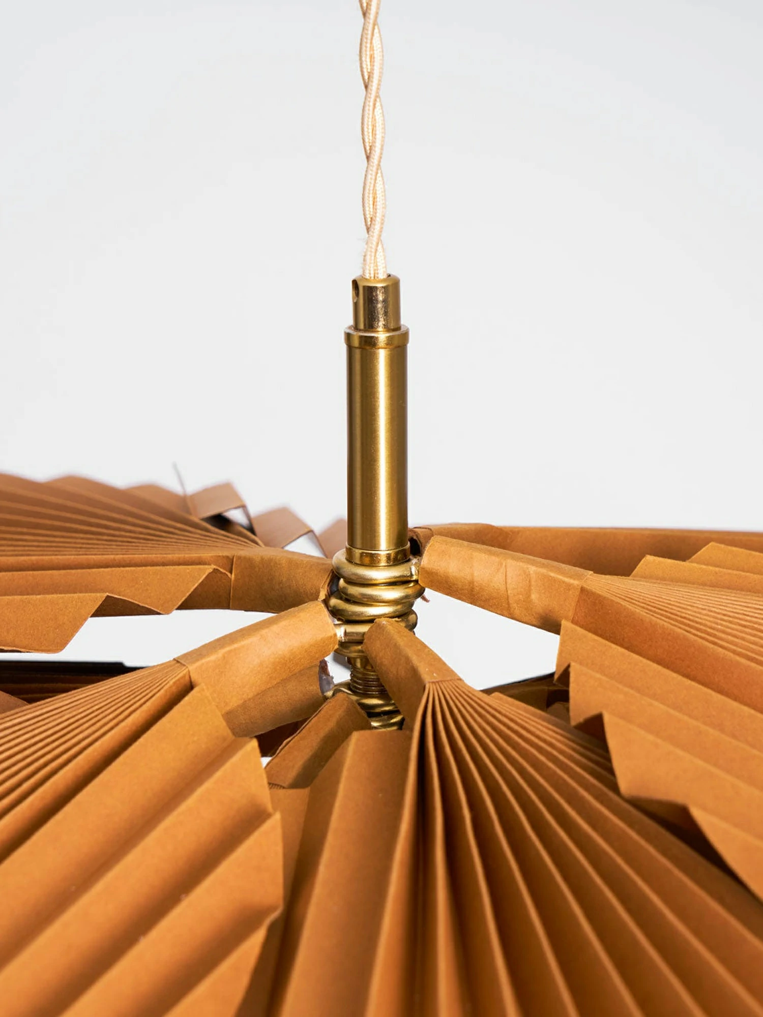 Folded Leaf Lotus Chandelier - Image 9