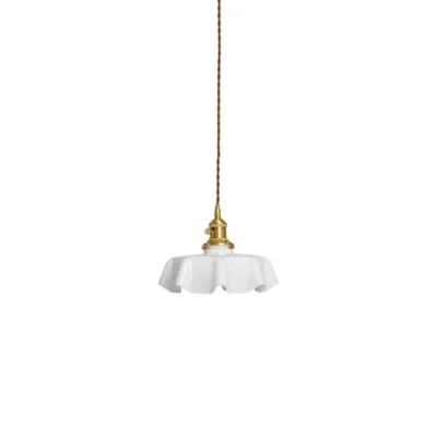 French Flower Pendant Light