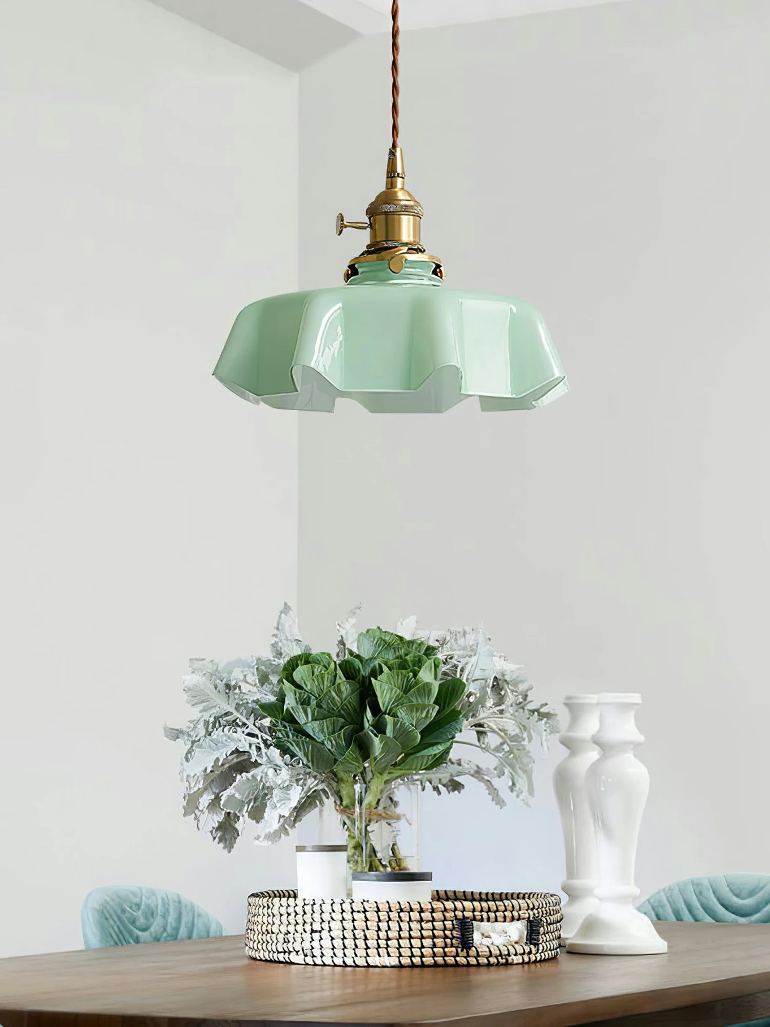 French Flower Pendant Light - Image 13
