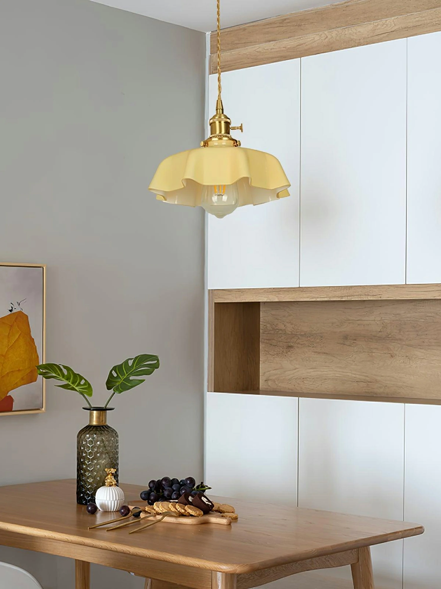 French Flower Pendant Light - Image 26