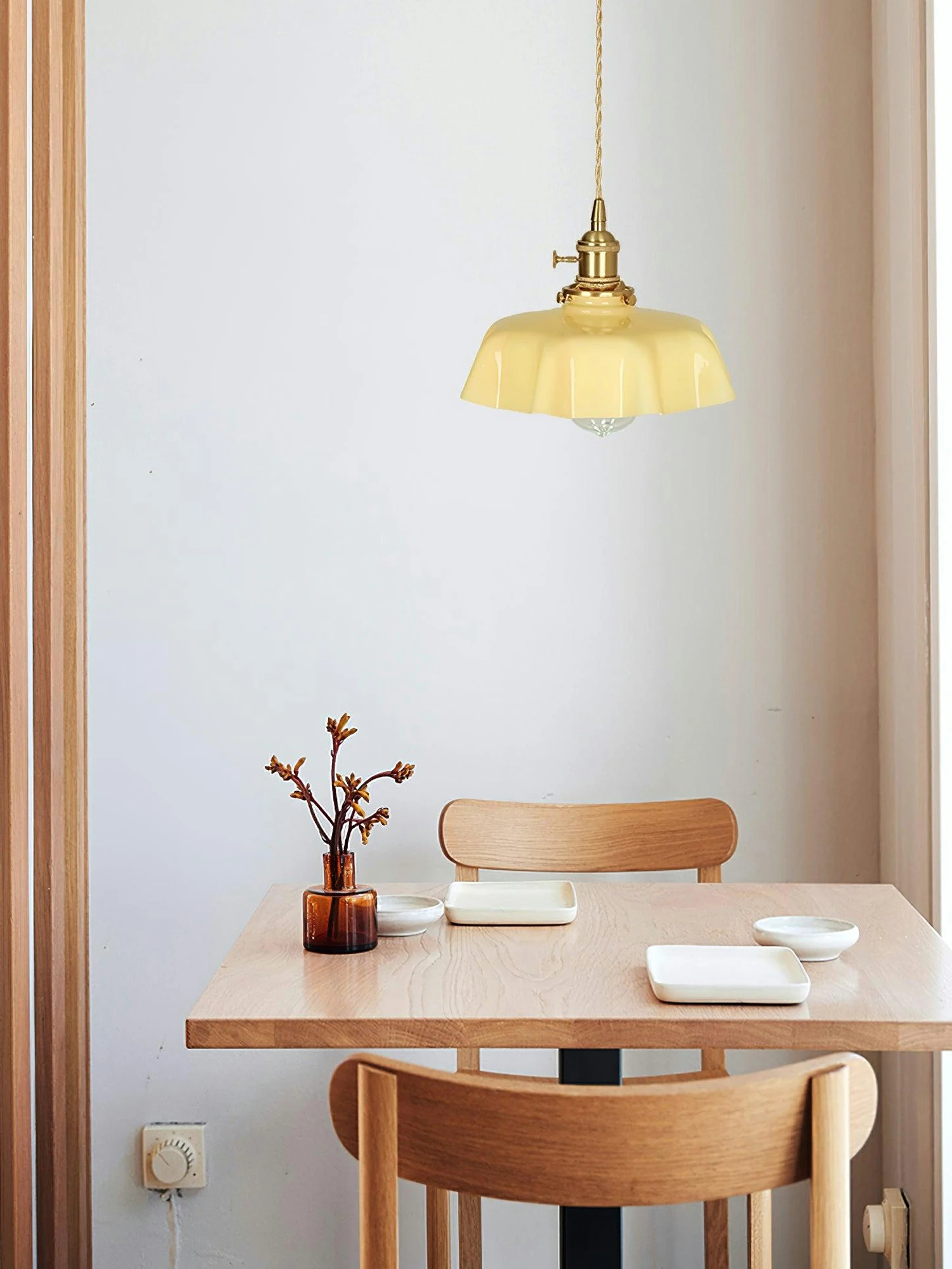 French Flower Pendant Light - Image 5