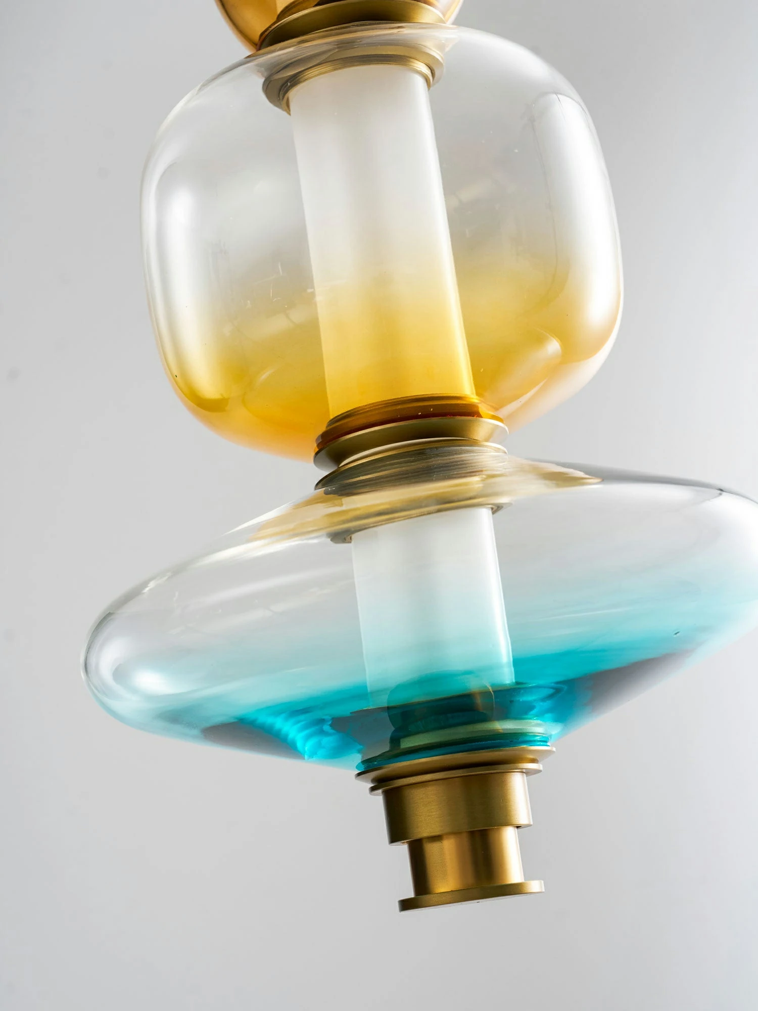 Glass Bead Linear Pendant Light - Image 9