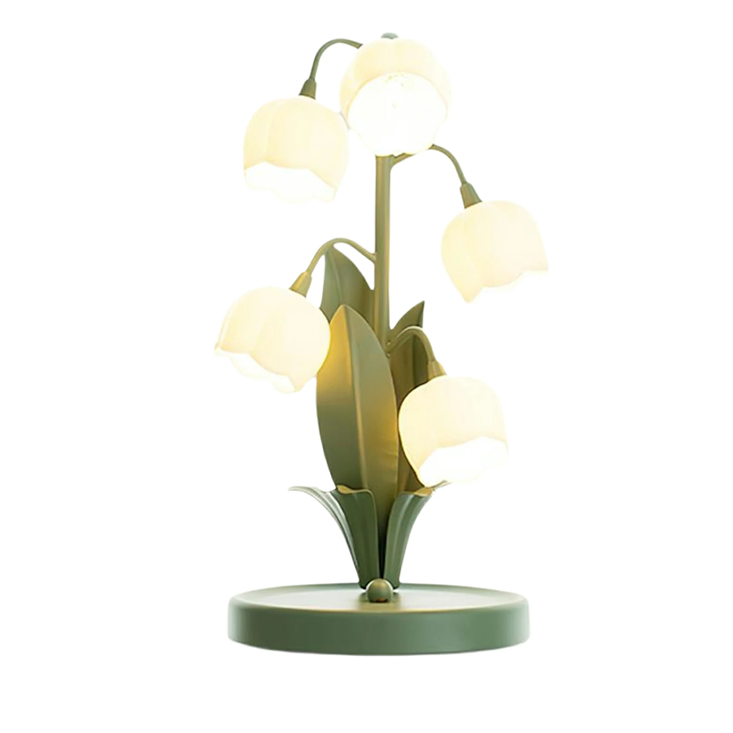 Green Lily Table Lamp