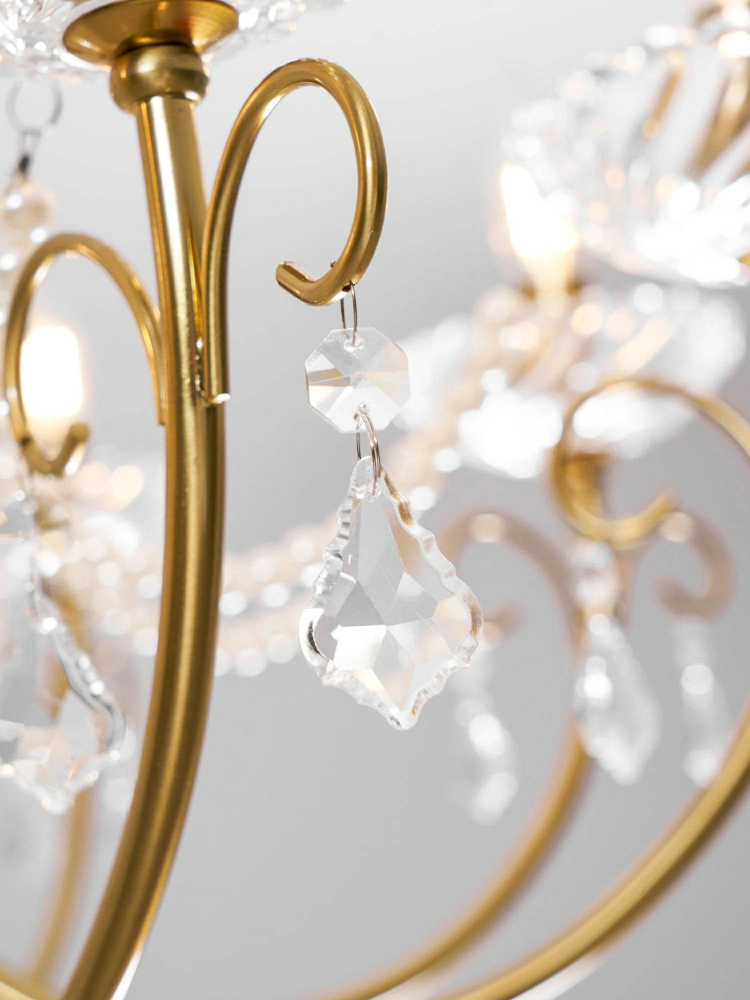 Imperial Pearl Crystal Chandelier - Image 10