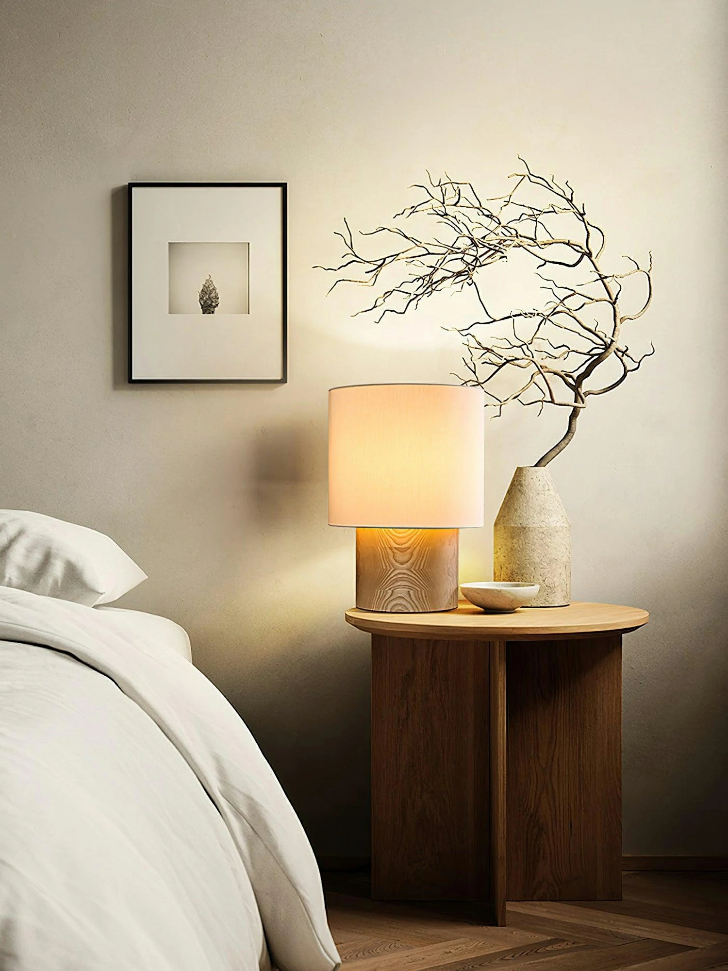 Japanese Wabi Sabi Table Lamp - Image 4