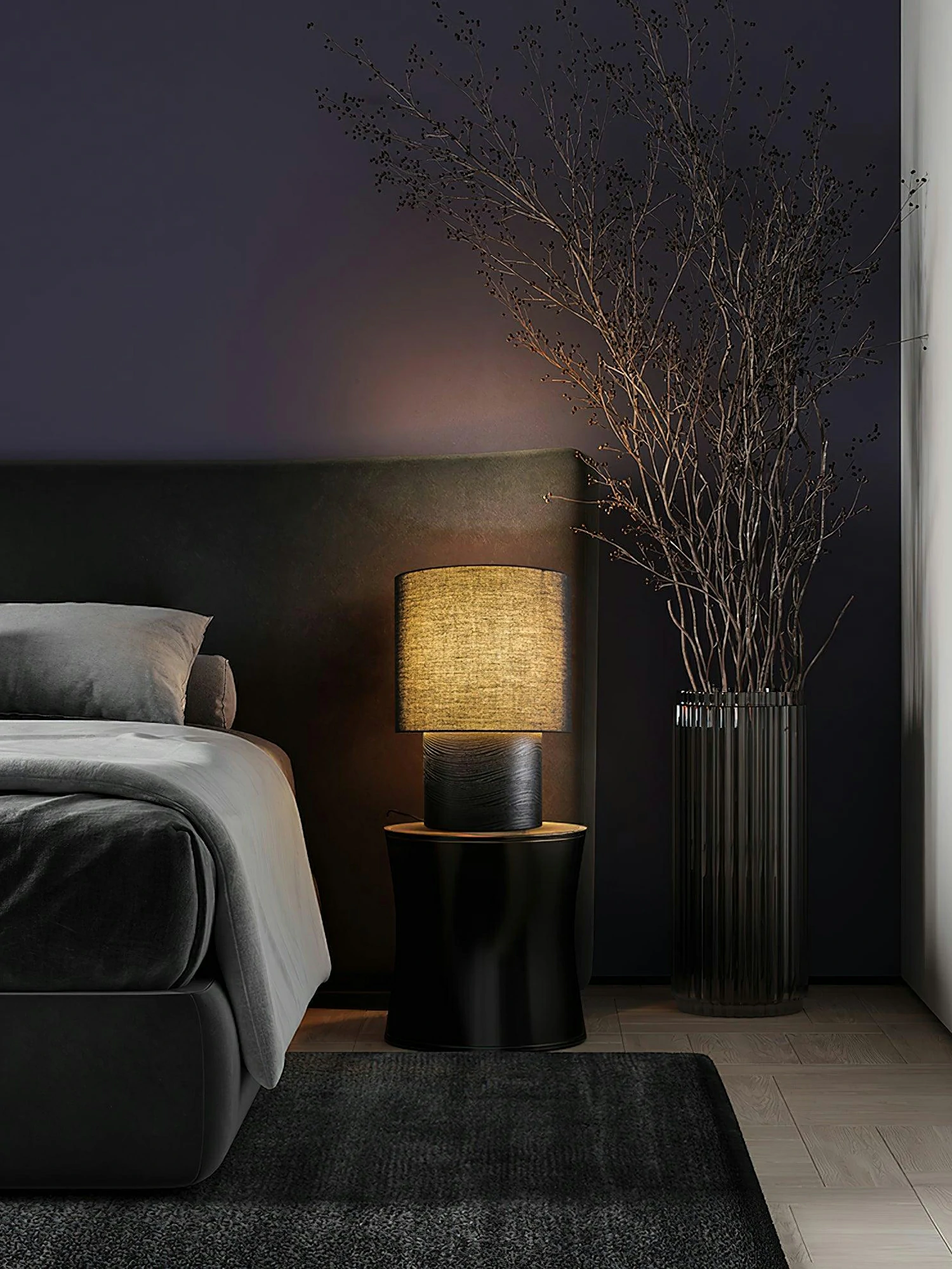 Japanese Wabi Sabi Table Lamp - Image 9