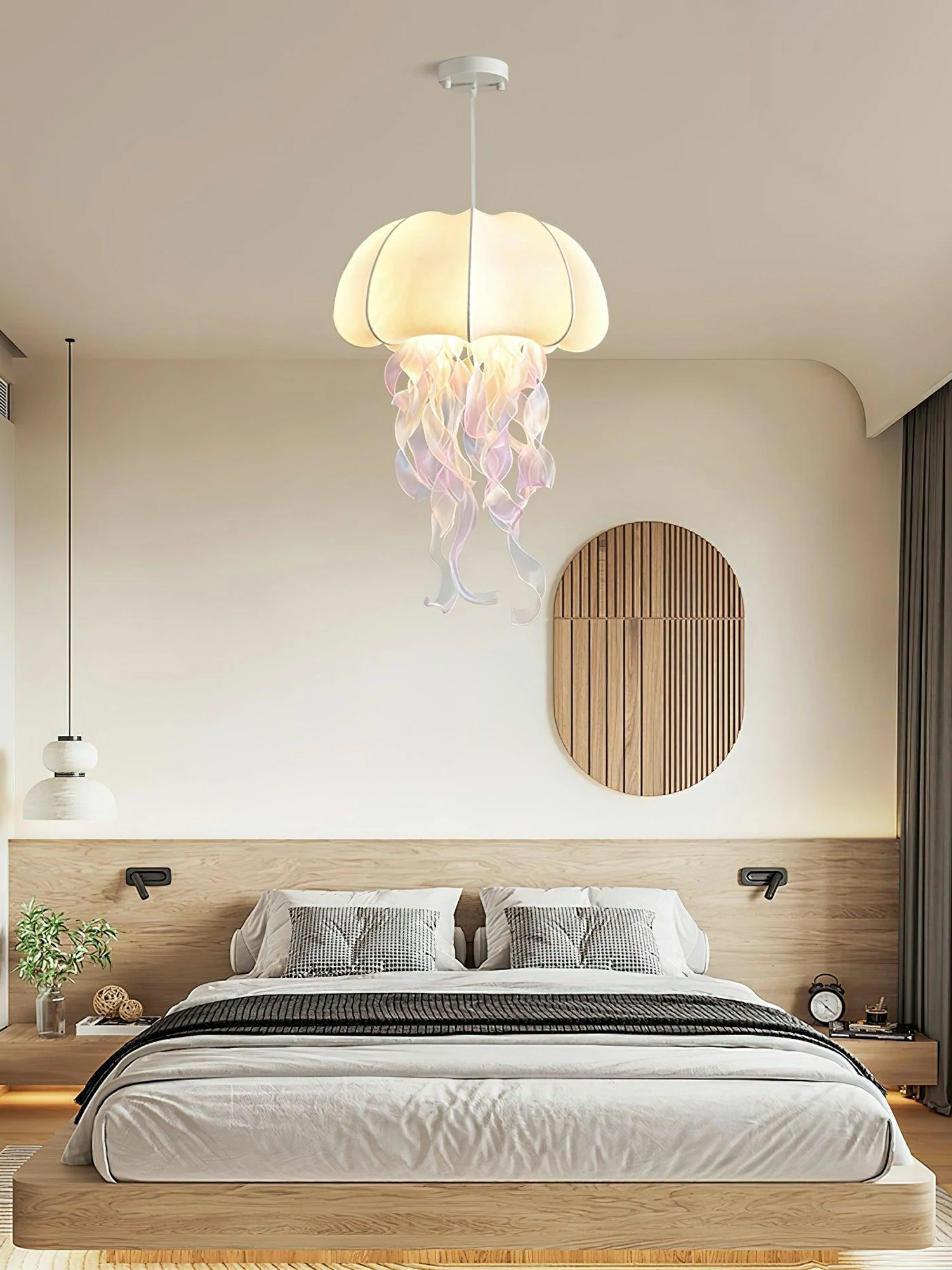 Jellyfish Fabric Pendant Lamp - Image 8