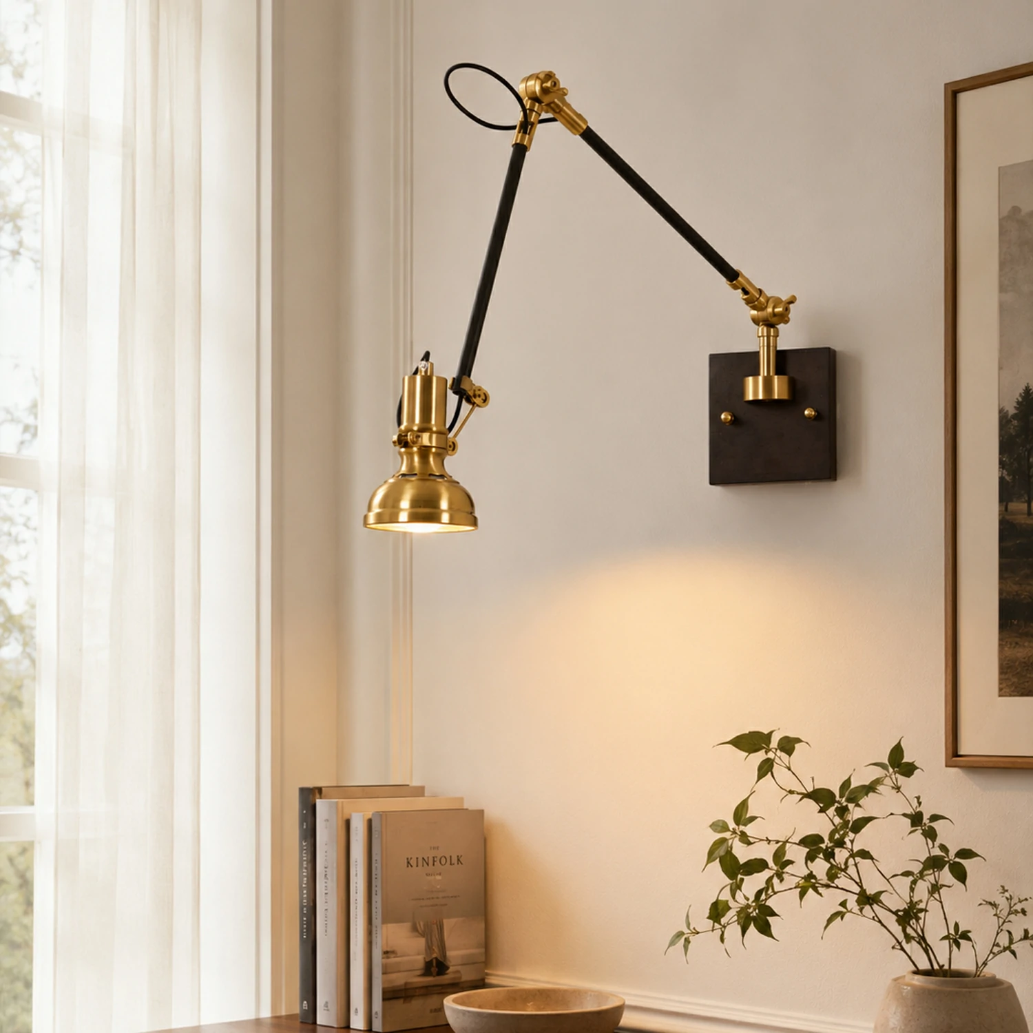 Kane Swing Arm Wall Lamp - Image 5