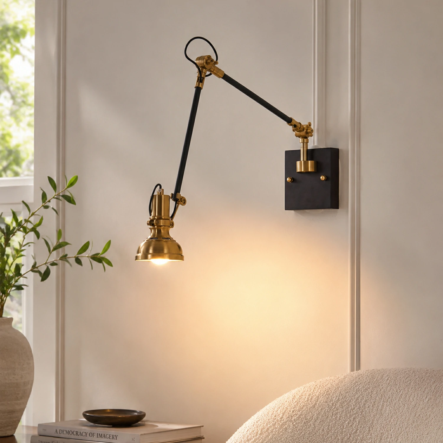 Kane Swing Arm Wall Lamp - Image 6