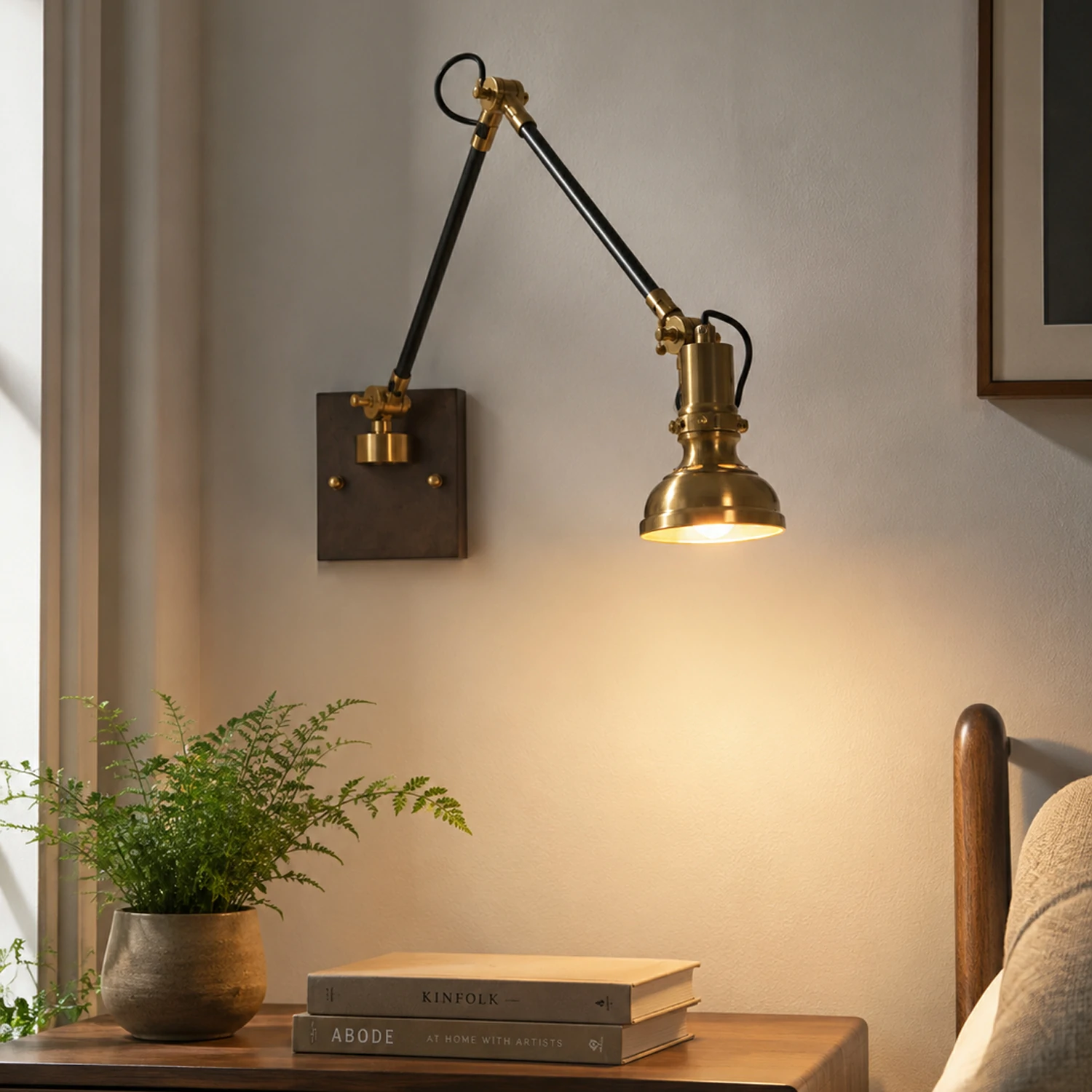 Kane Swing Arm Wall Lamp - Image 2