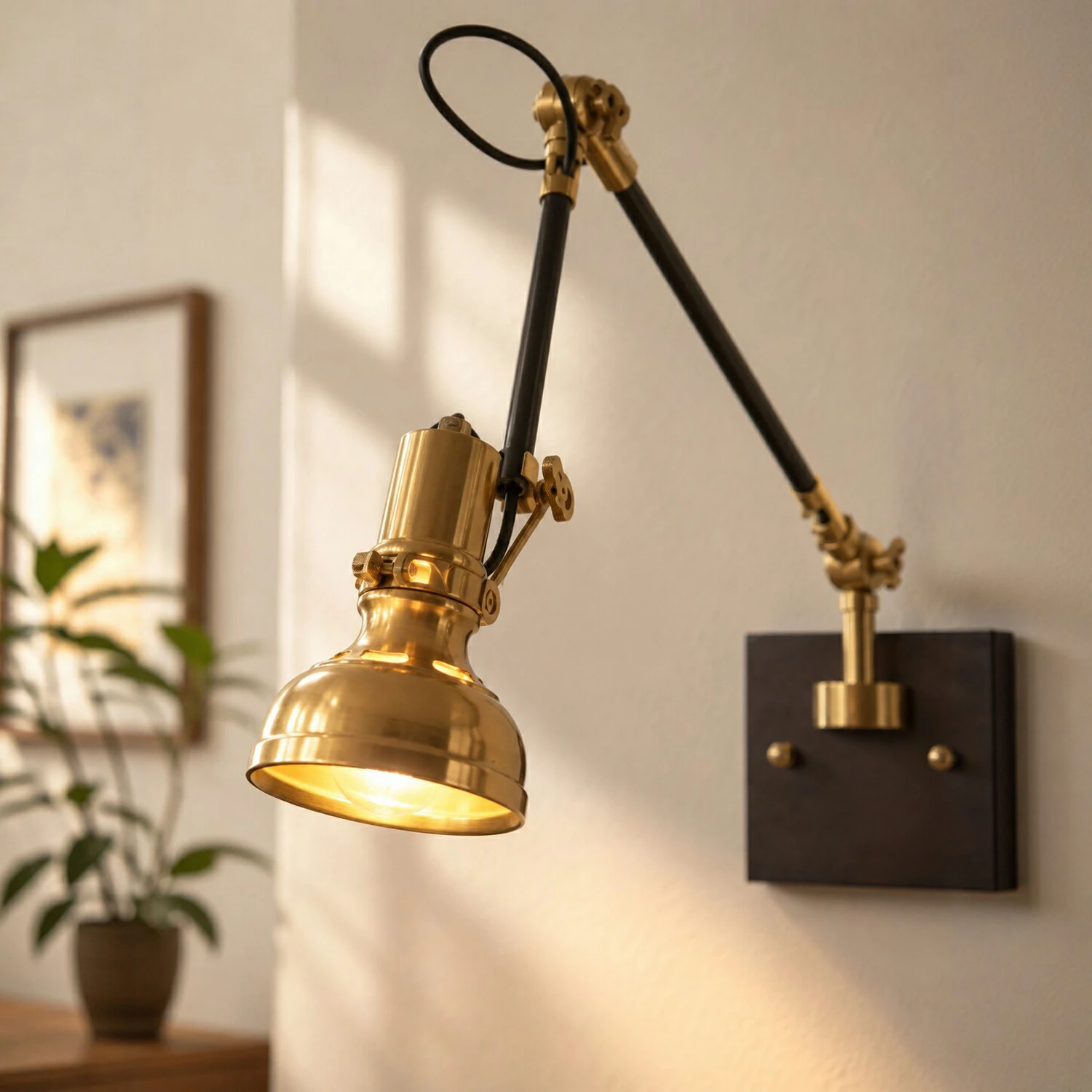 Kane Swing Arm Wall Lamp - Image 4