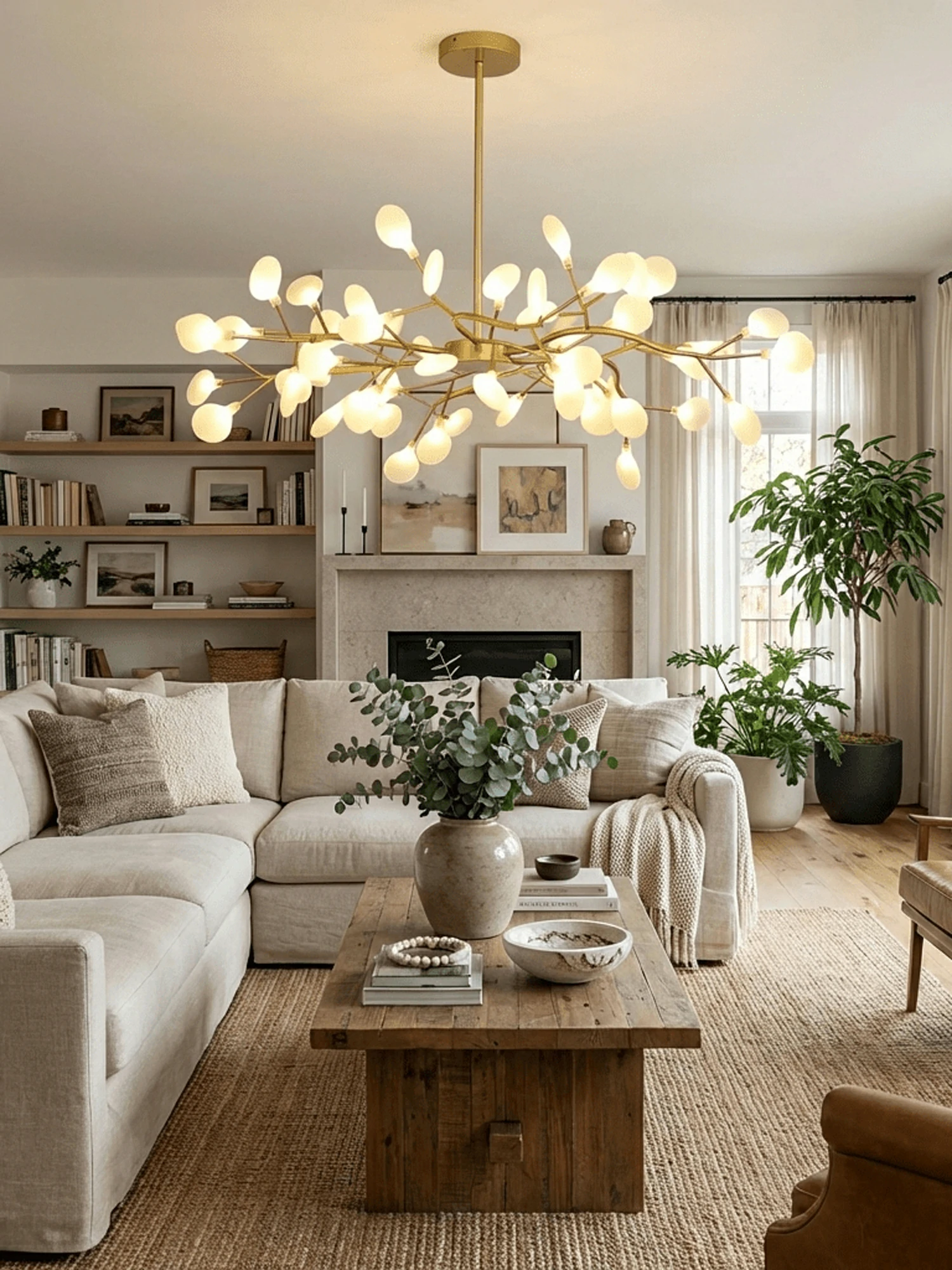 LED Firefly Sputnik Chandelier - Image 2