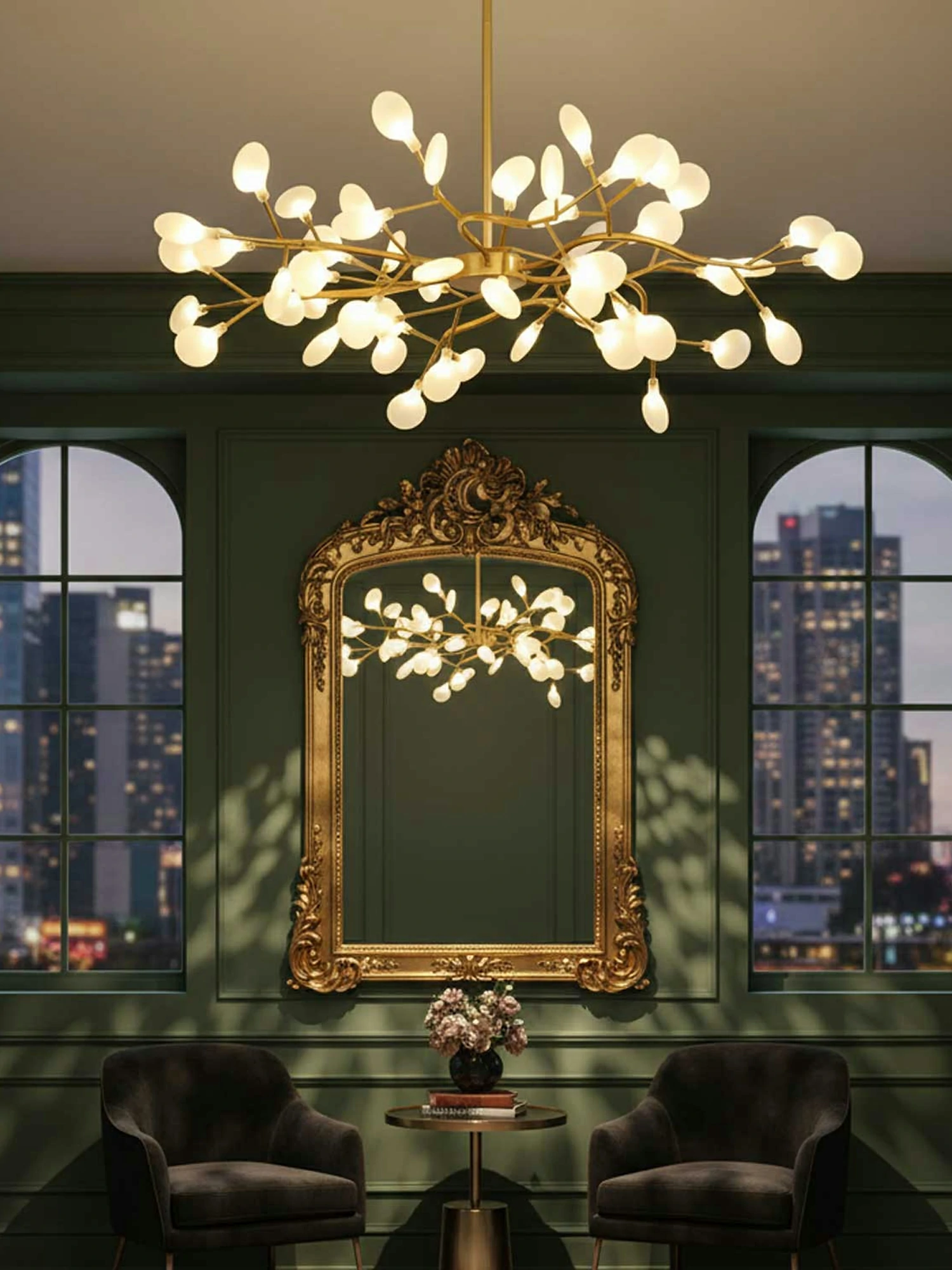 LED Firefly Sputnik Chandelier - Image 16