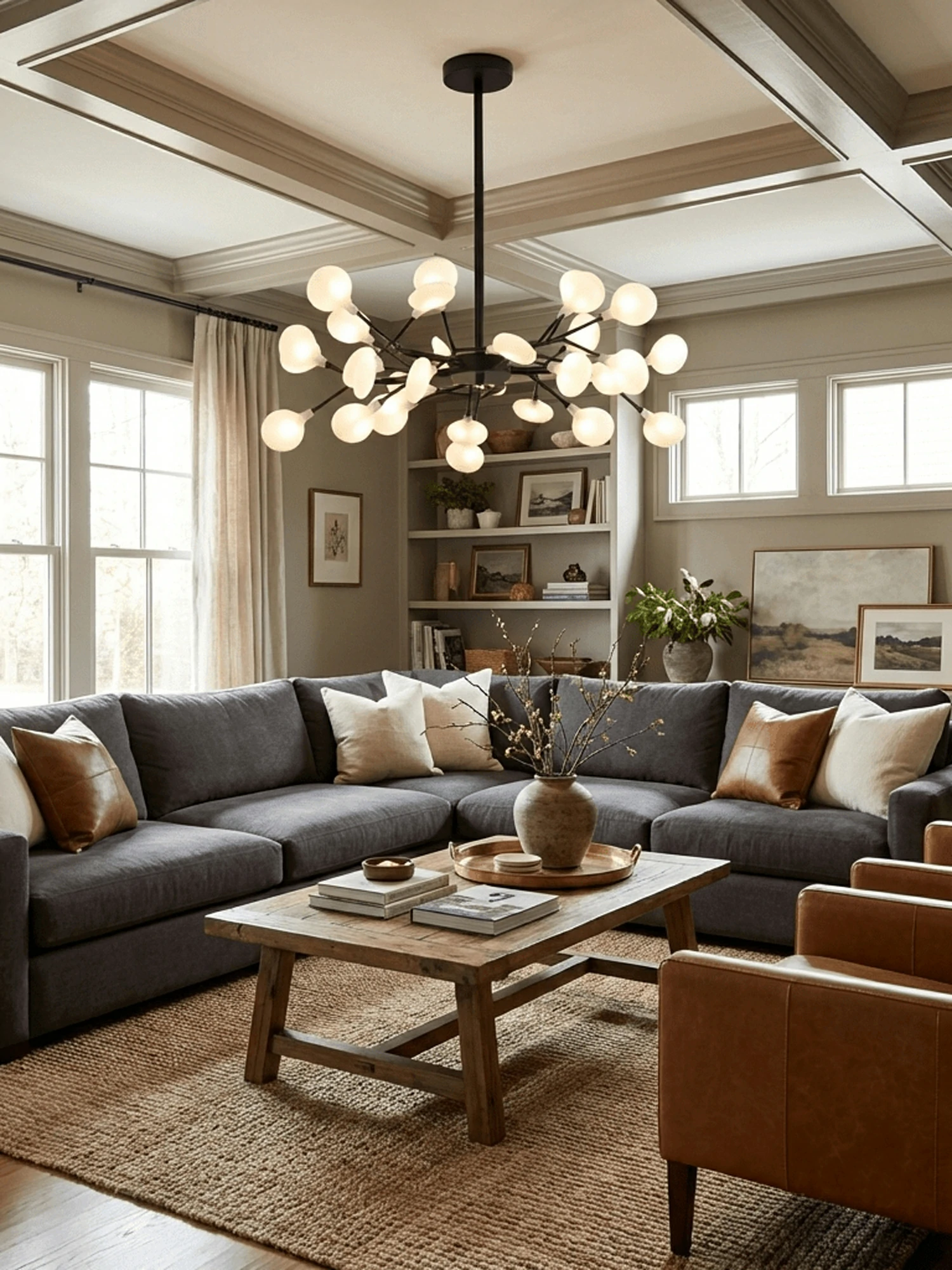 LED Firefly Sputnik Chandelier - Image 14