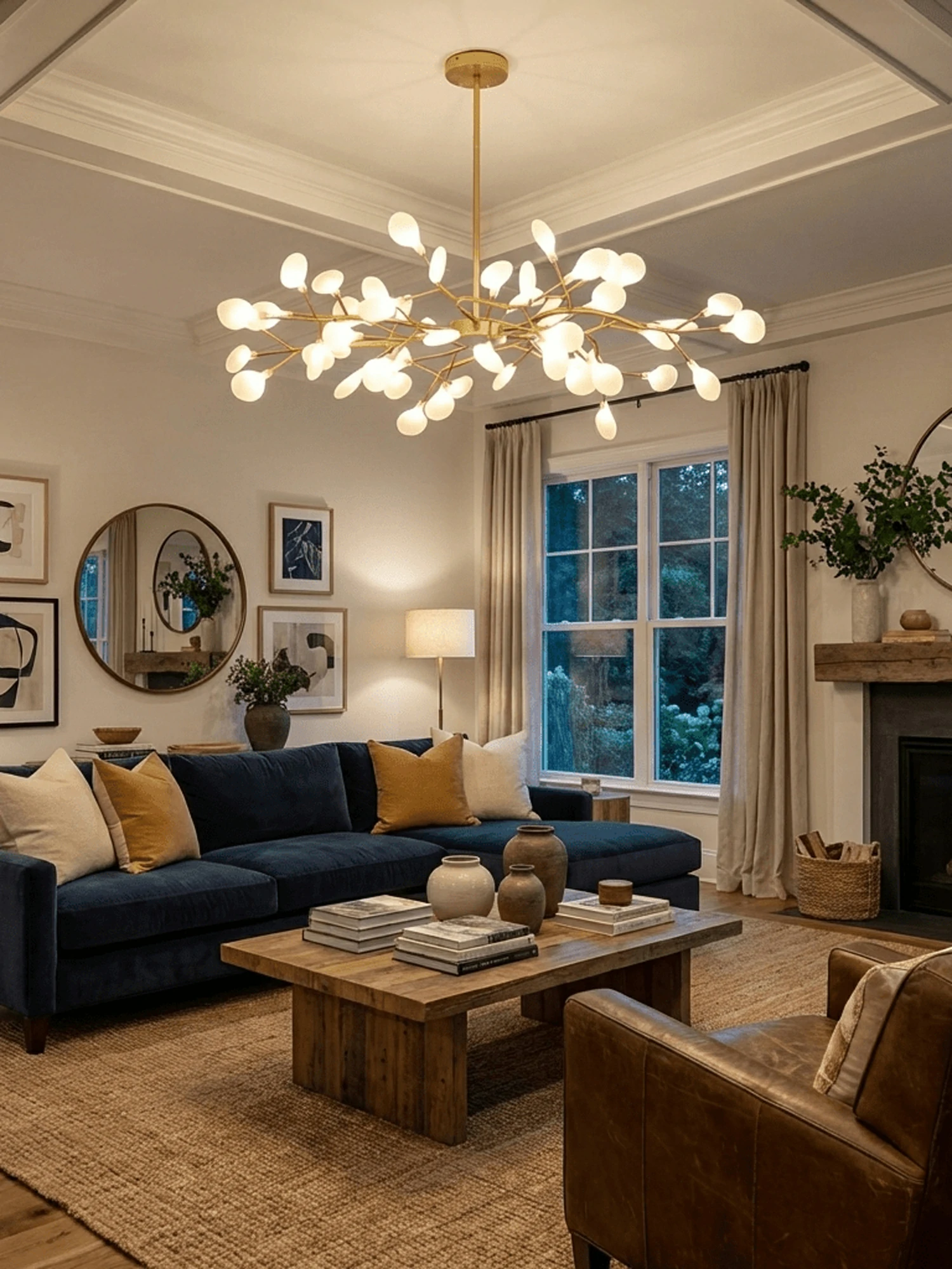 LED Firefly Sputnik Chandelier - Image 6