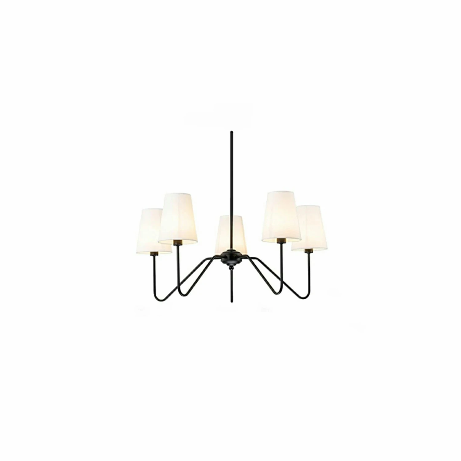 Lassen Black Chandelier