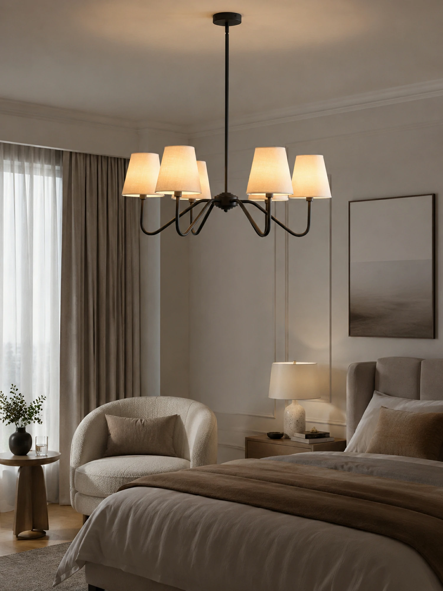 Lassen Black Chandelier - Image 7
