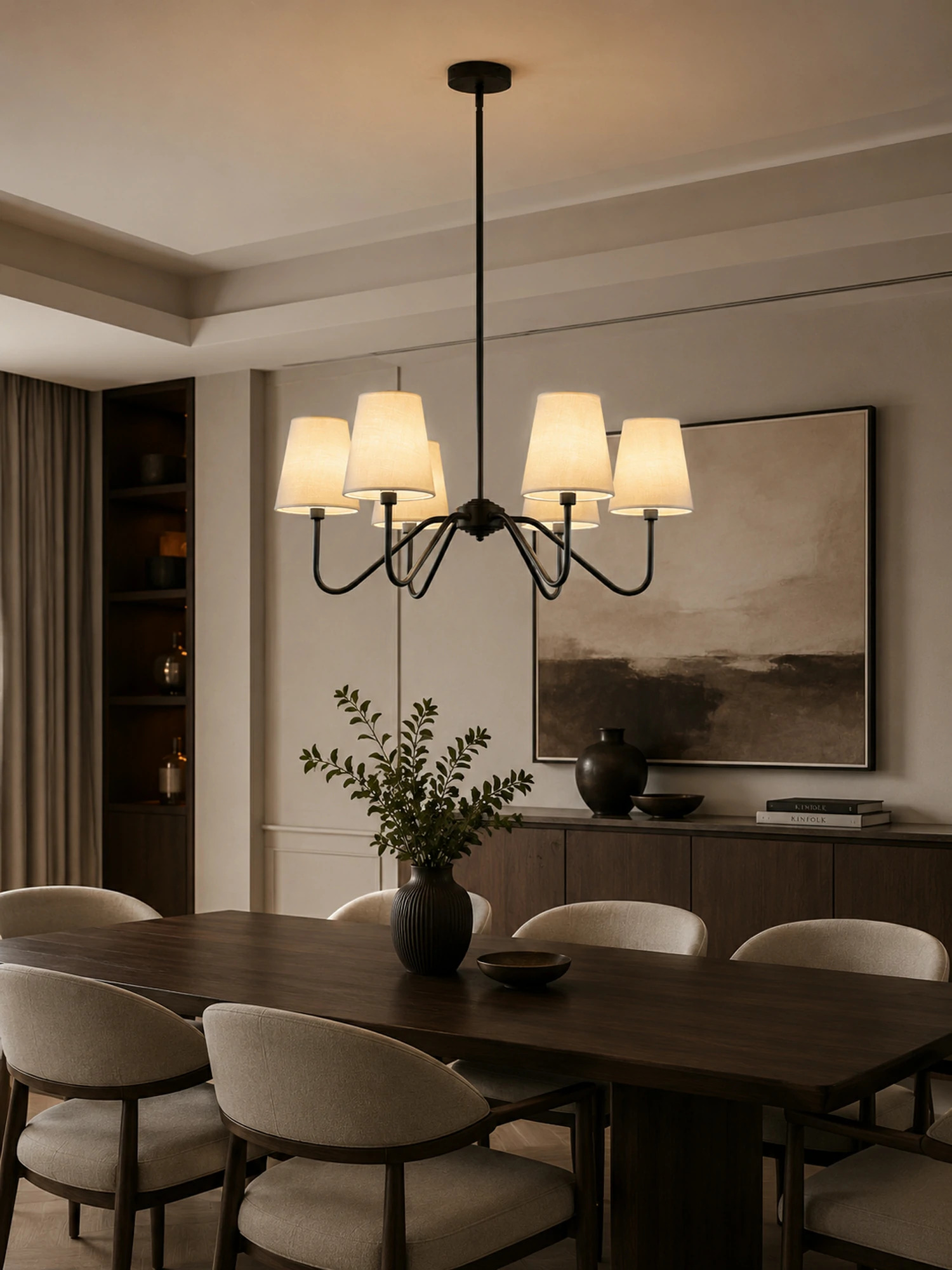 Lassen Black Chandelier - Image 2