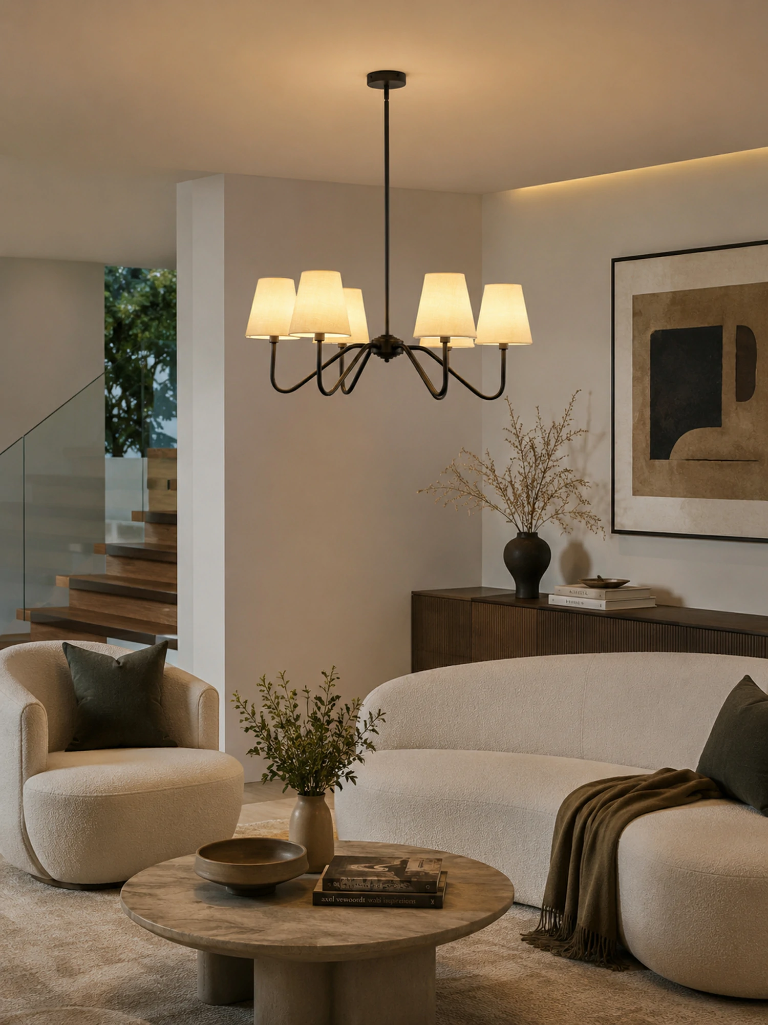 Lassen Black Chandelier - Image 3
