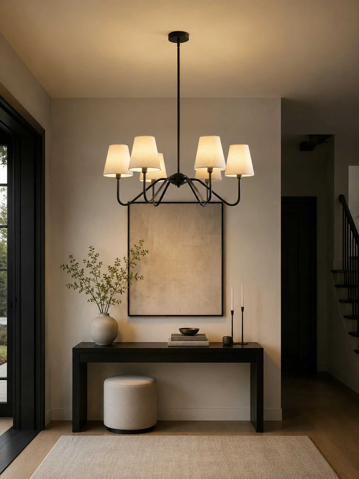 Lassen Black Chandelier - Image 6