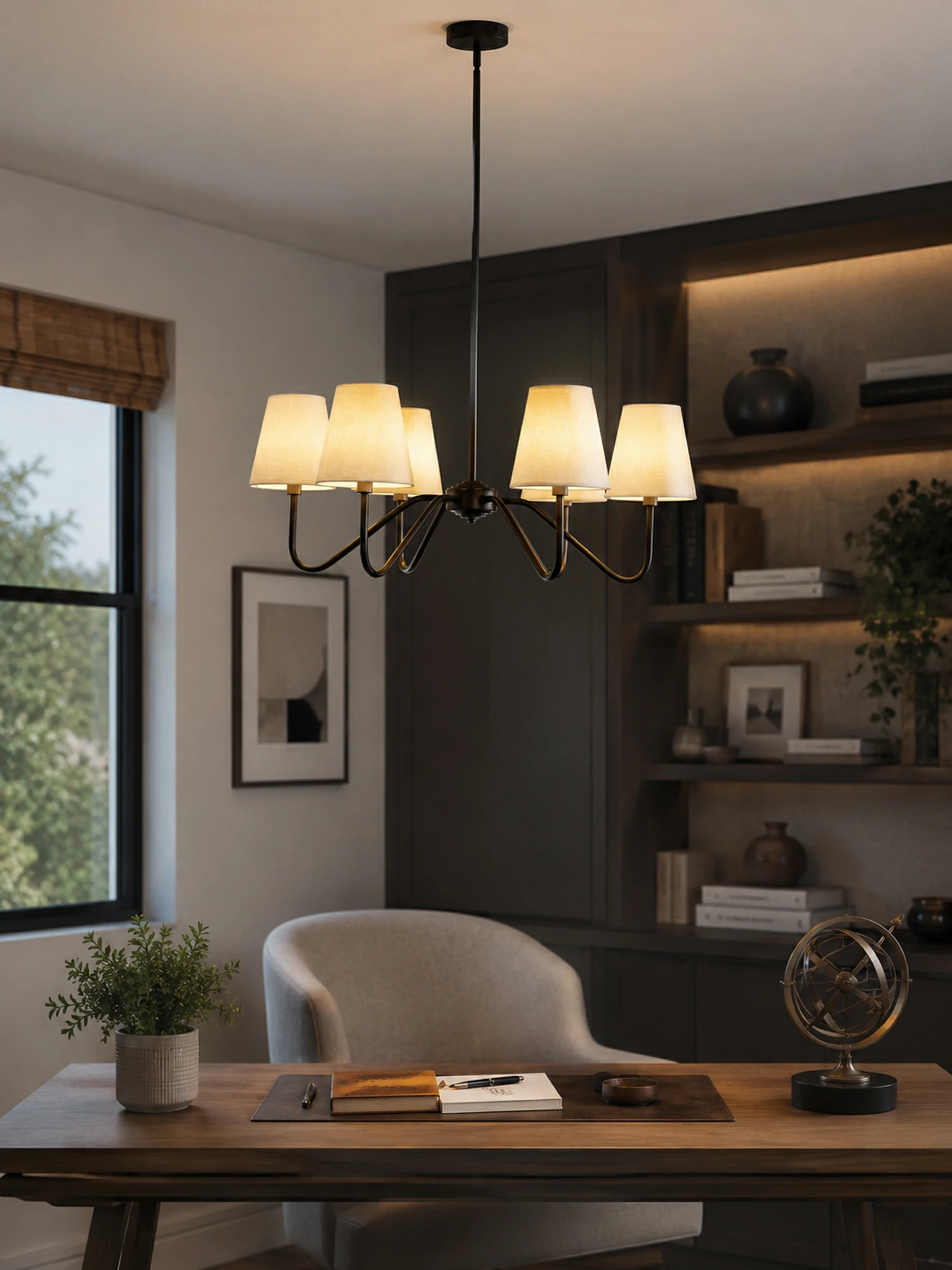 Lassen Black Chandelier - Image 5